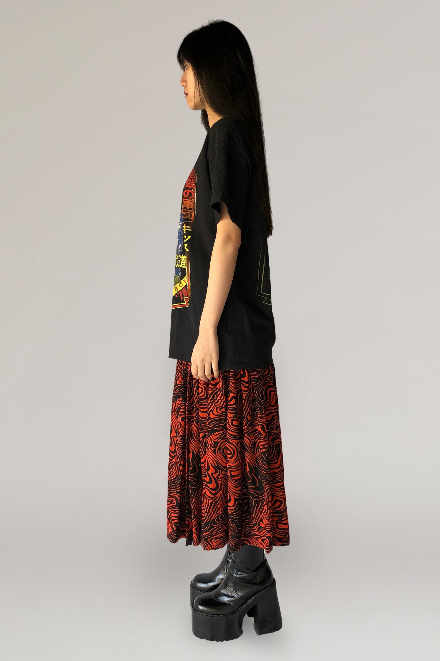 Printed skirt - PICKNWEIGHT - VINTAGE KILO STORE