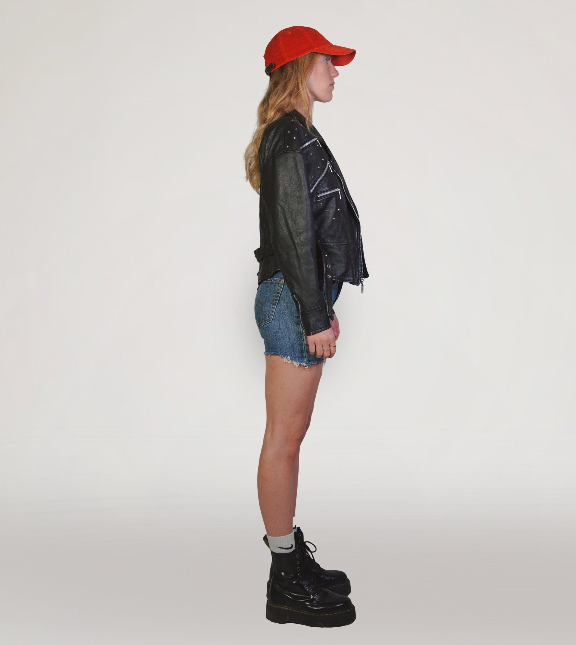 80s Leather jacket - PICKNWEIGHT - VINTAGE KILO STORE