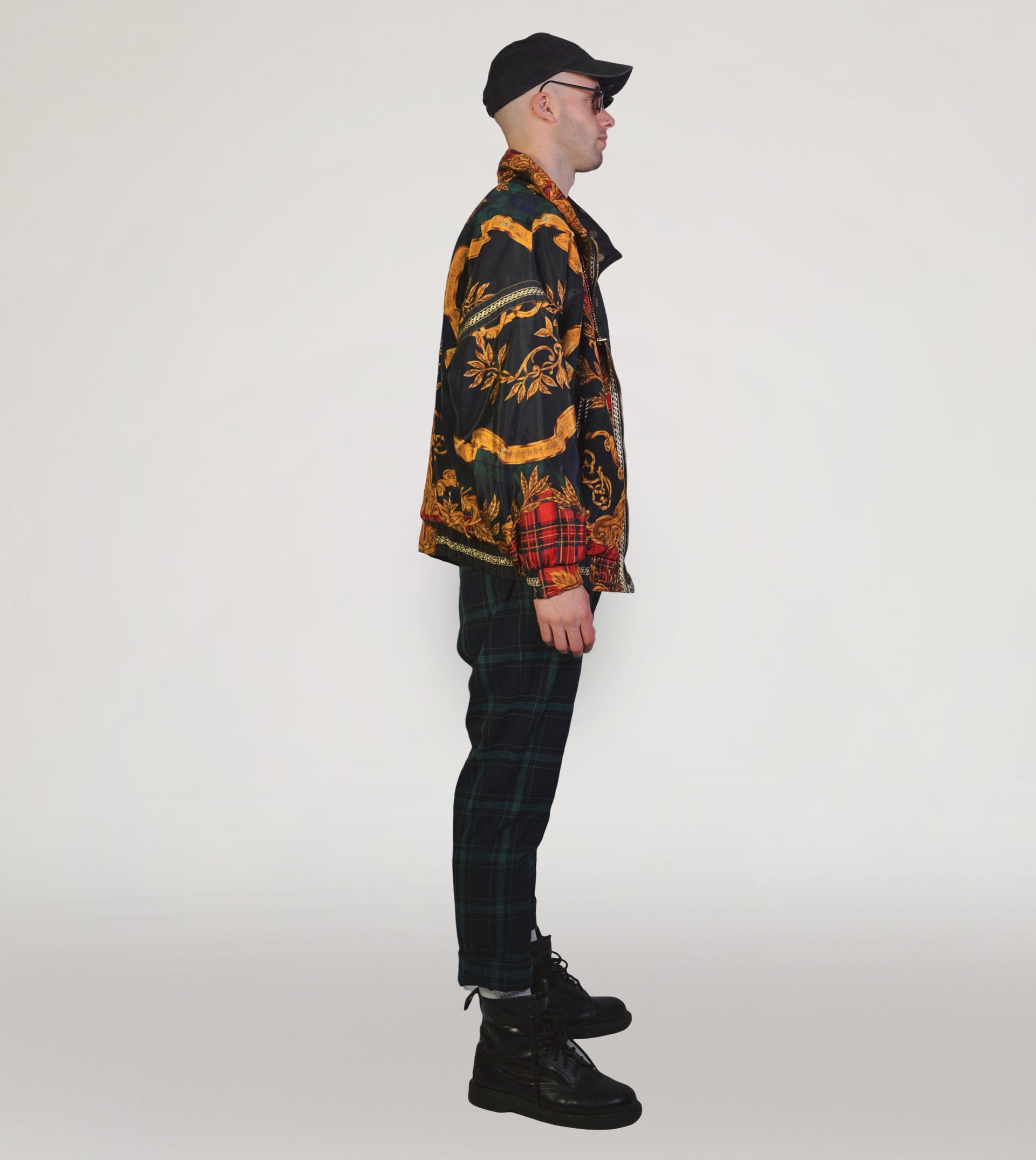 Baroque print jacket - PICKNWEIGHT - VINTAGE KILO STORE