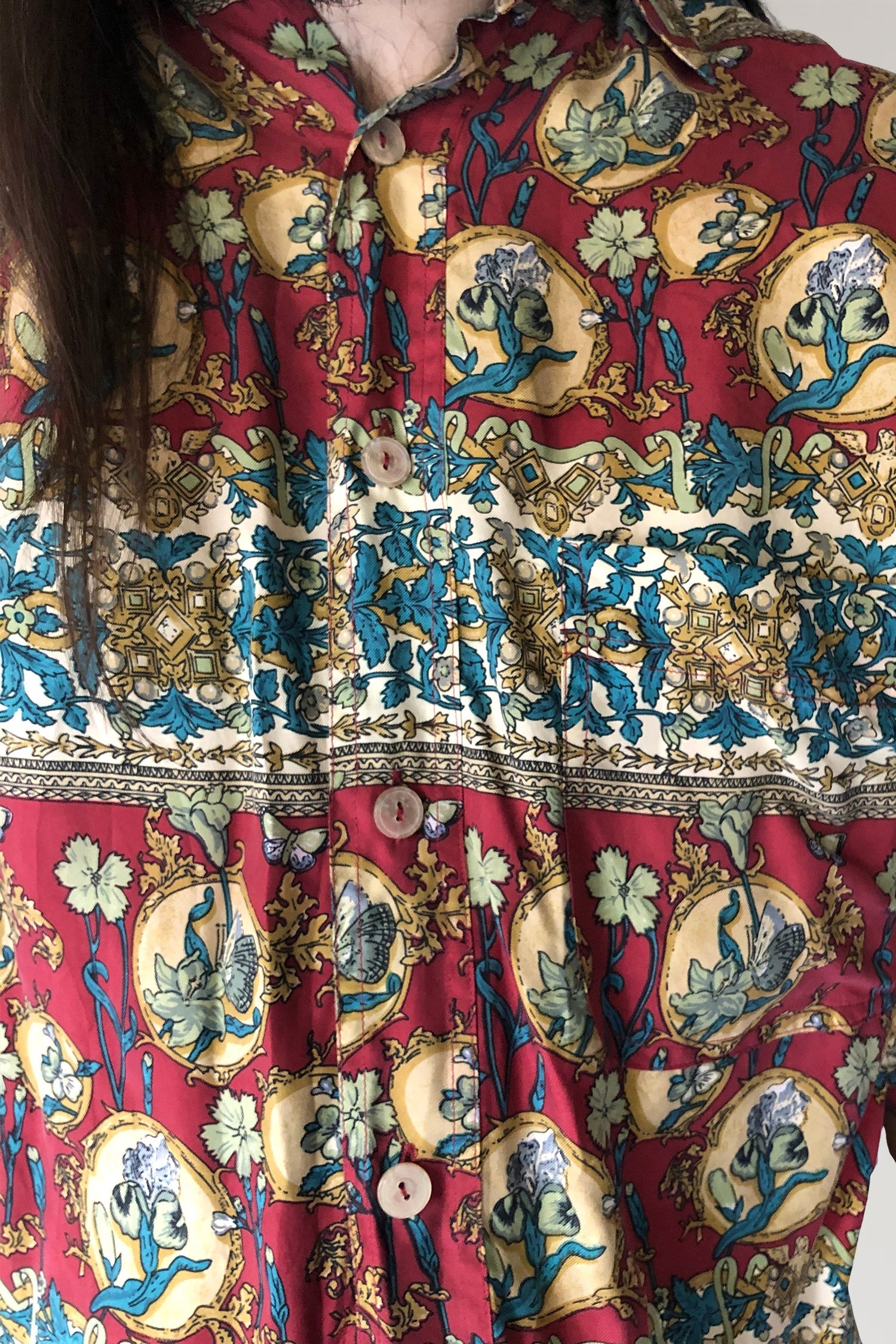 Printed silk shirt - PICKNWEIGHT - VINTAGE KILO STORE