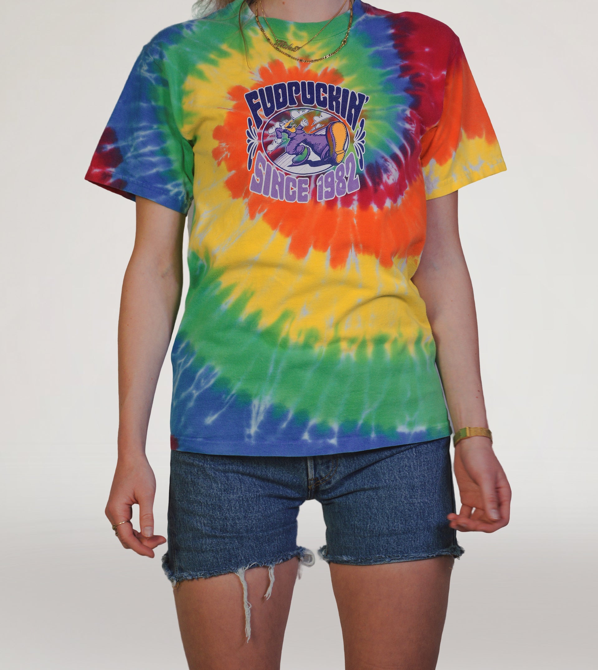 90s batik tee - PICKNWEIGHT - VINTAGE KILO STORE