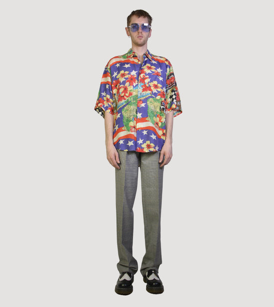 Printed silk shirt - PICKNWEIGHT - VINTAGE KILO STORE