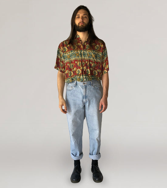 Printed silk shirt - PICKNWEIGHT - VINTAGE KILO STORE