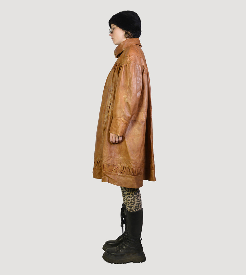 Special leather coat - PICKNWEIGHT - VINTAGE KILO STORE