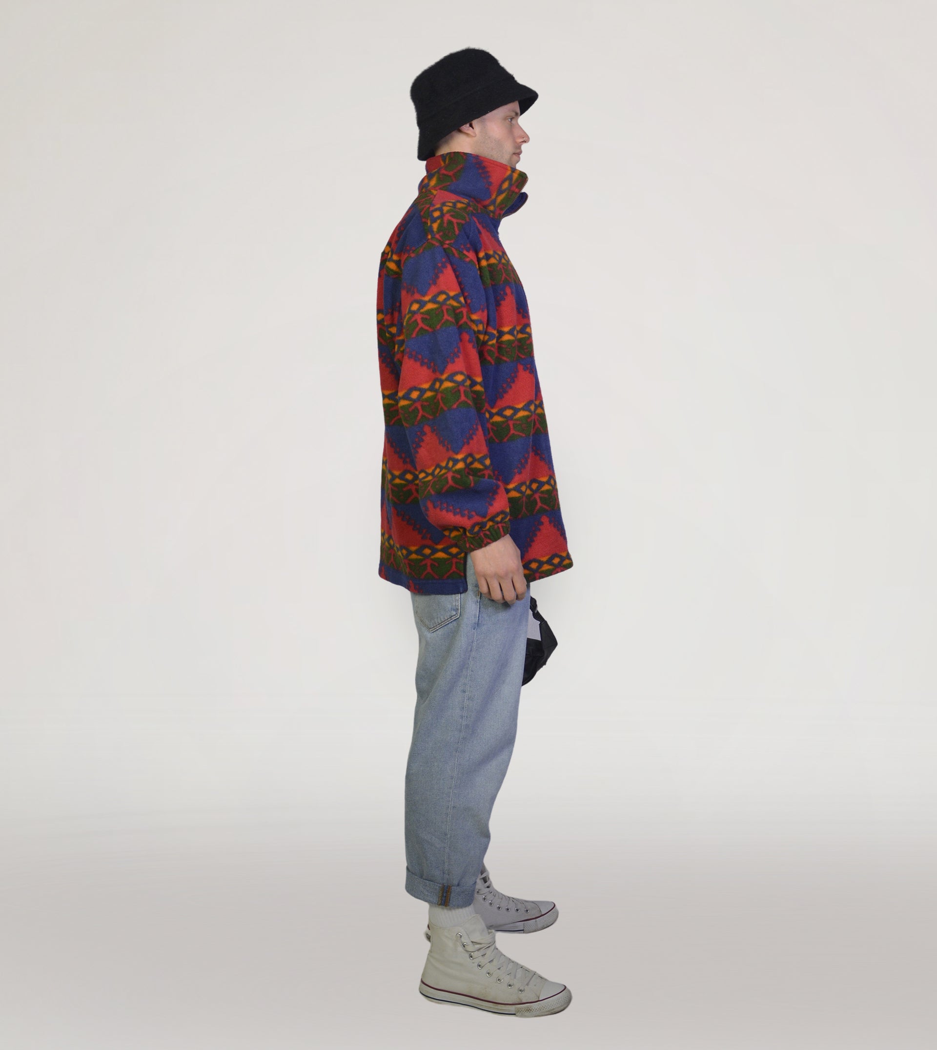 Fleece sweater - PICKNWEIGHT - VINTAGE KILO STORE