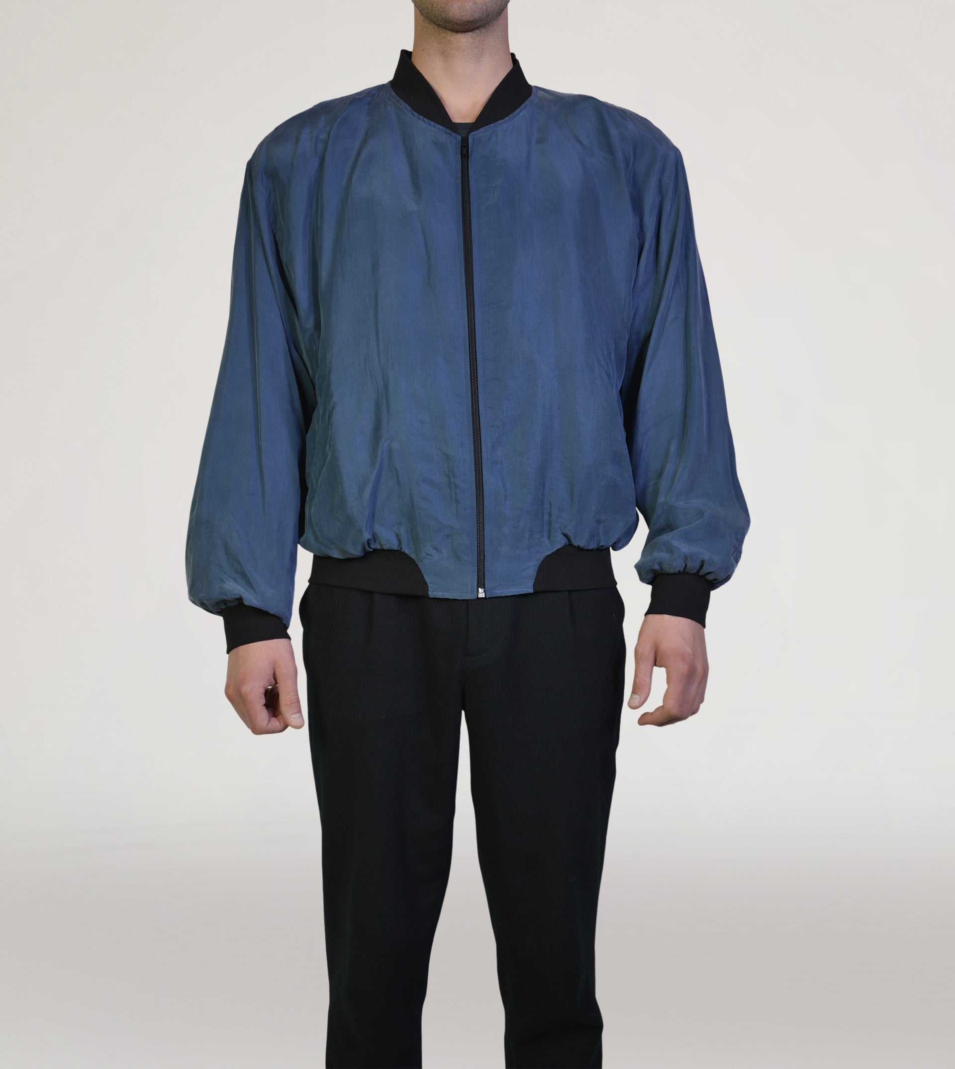 80s silk jacket - PICKNWEIGHT - VINTAGE KILO STORE