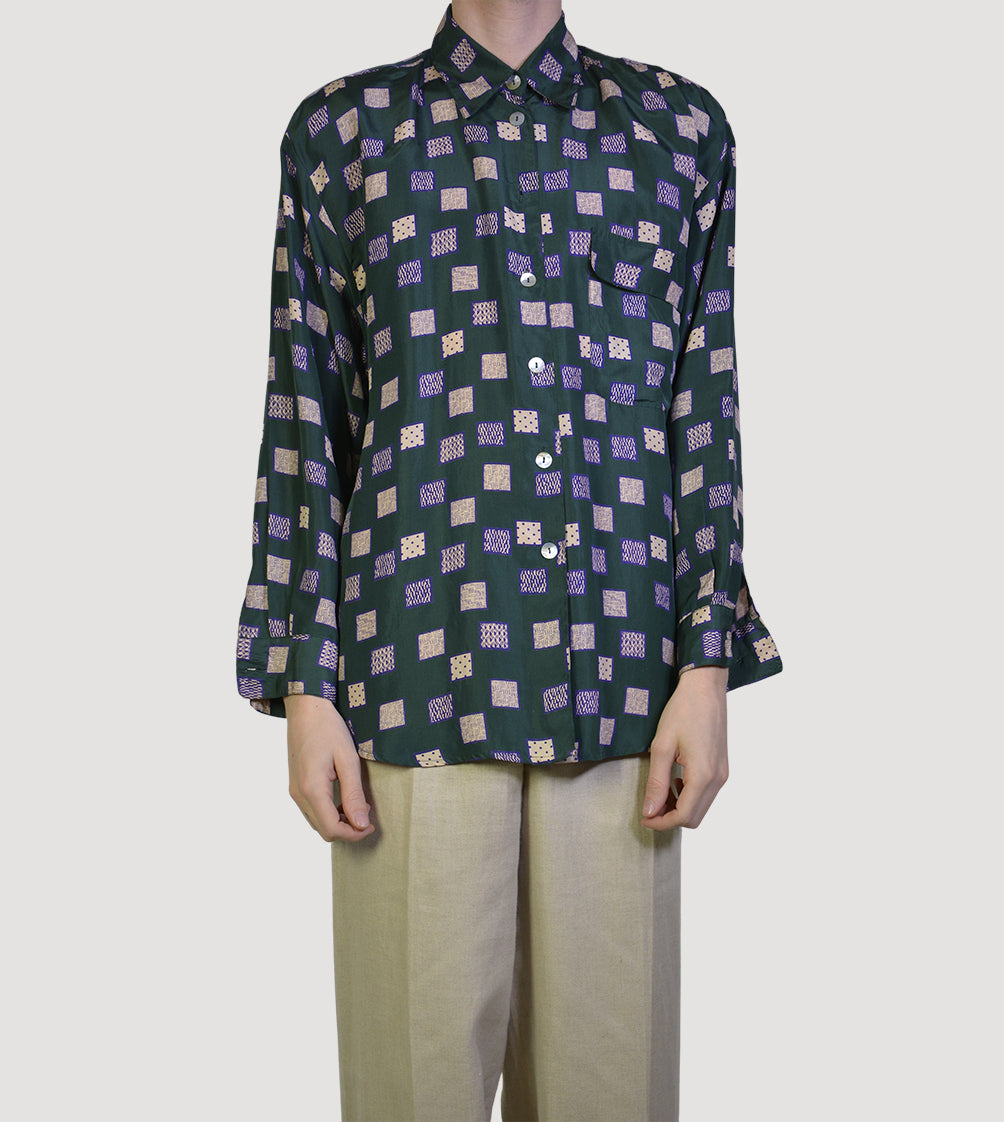 Printed silk shirt - PICKNWEIGHT - VINTAGE KILO STORE