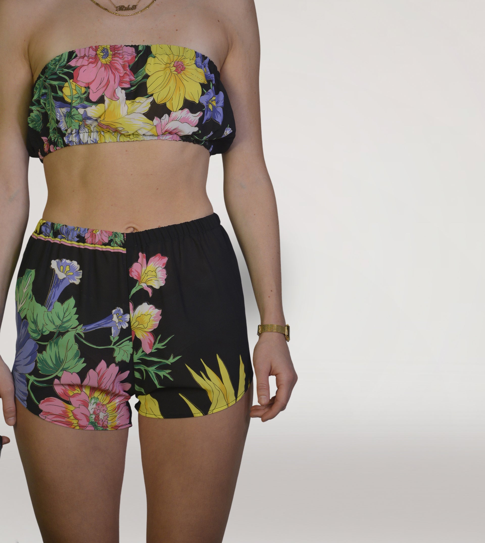 PNW (RE)COLLECTION Bandeau and Shorts no 01 - PICKNWEIGHT - VINTAGE KILO STORE