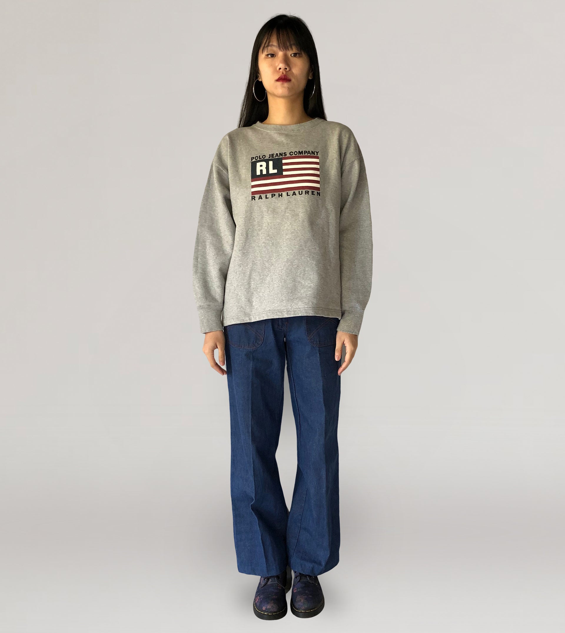 US sweatshirt - PICKNWEIGHT - VINTAGE KILO STORE