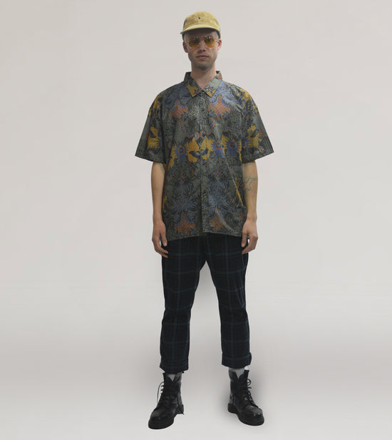 90s print shirt - PICKNWEIGHT - VINTAGE KILO STORE