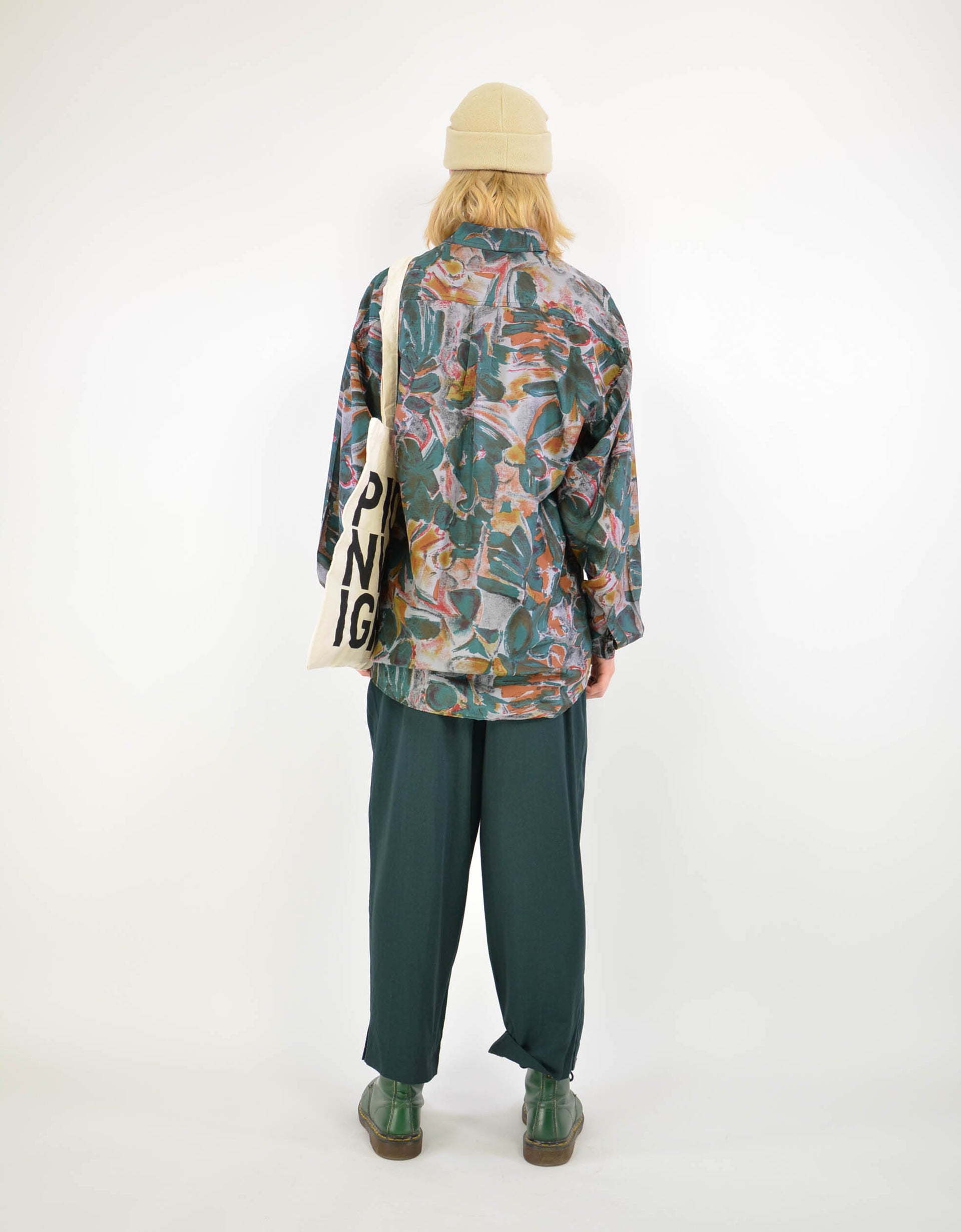 80s silk shirt - PICKNWEIGHT - VINTAGE KILO STORE