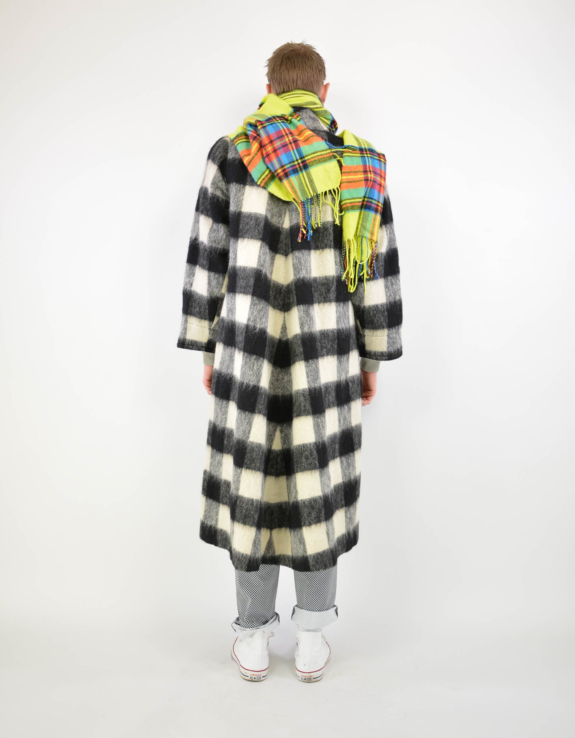 Special check coat - PICKNWEIGHT - VINTAGE KILO STORE