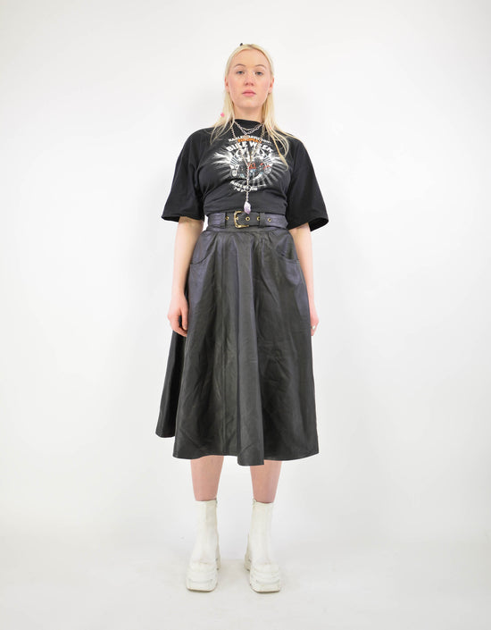 Leather skirt - PICKNWEIGHT - VINTAGE KILO STORE