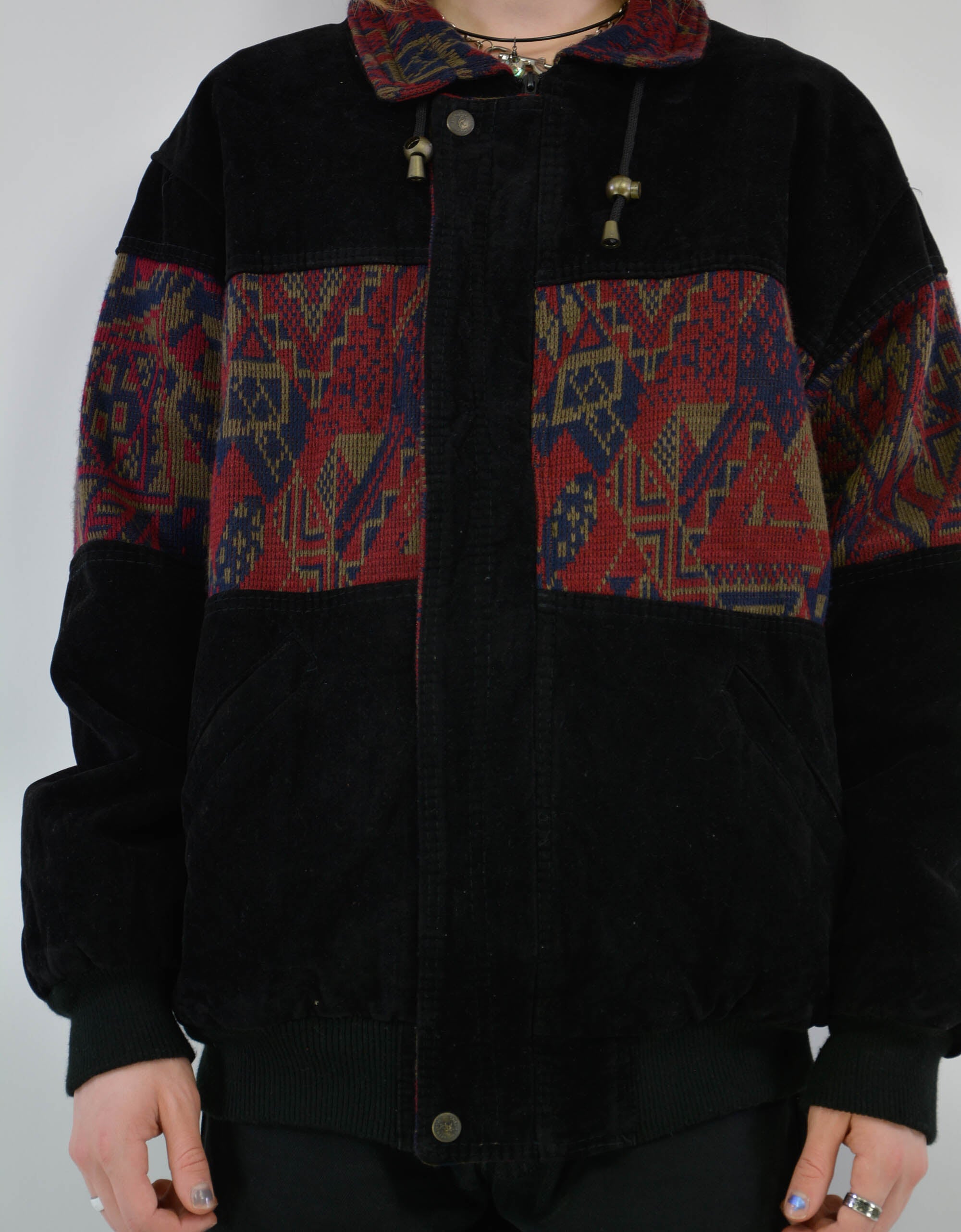 Aztec suede clearance jacket