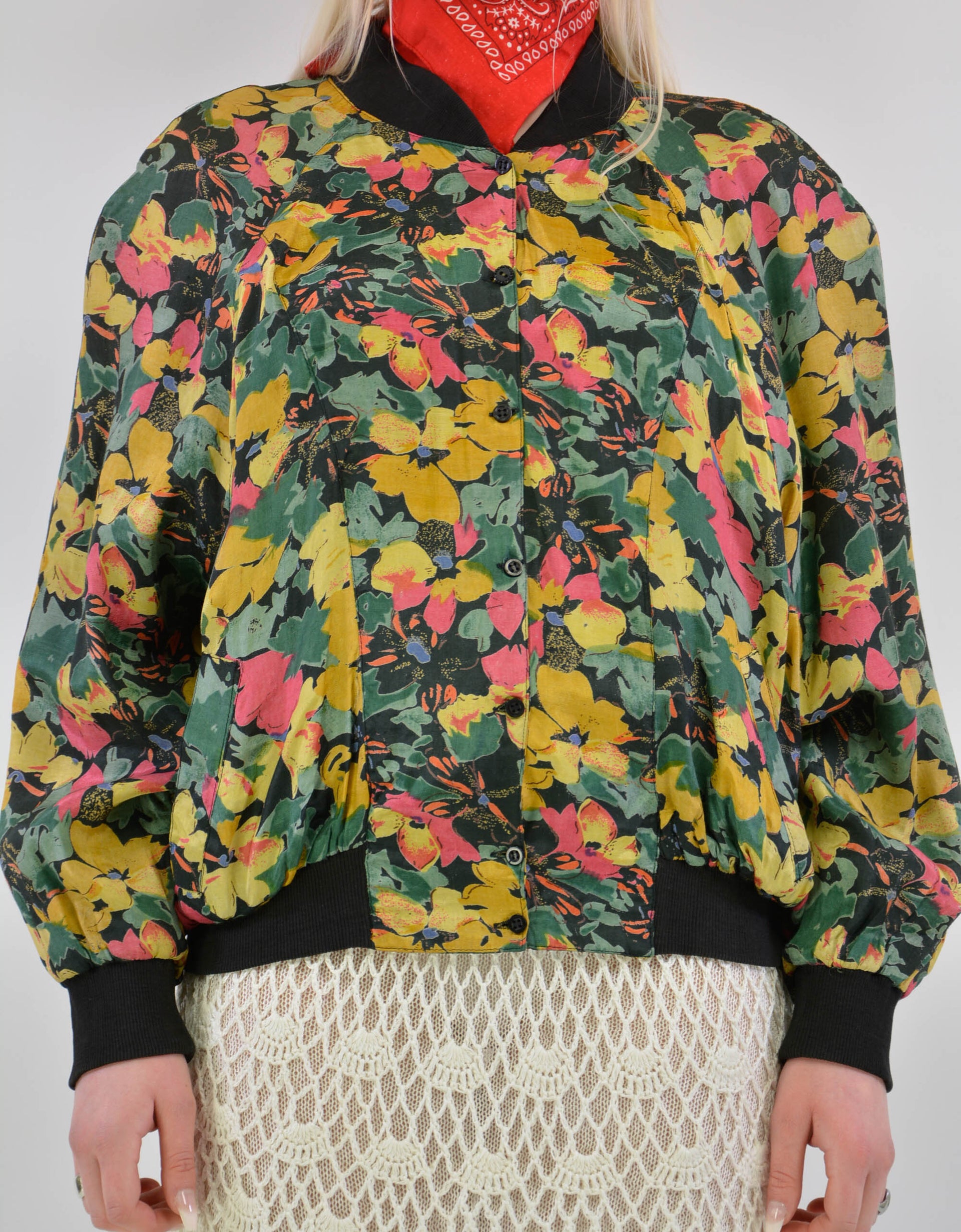 Floral jacket - PICKNWEIGHT - VINTAGE KILO STORE
