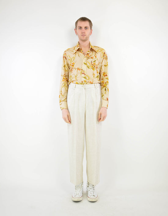 70s floral print shirt - PICKNWEIGHT - VINTAGE KILO STORE