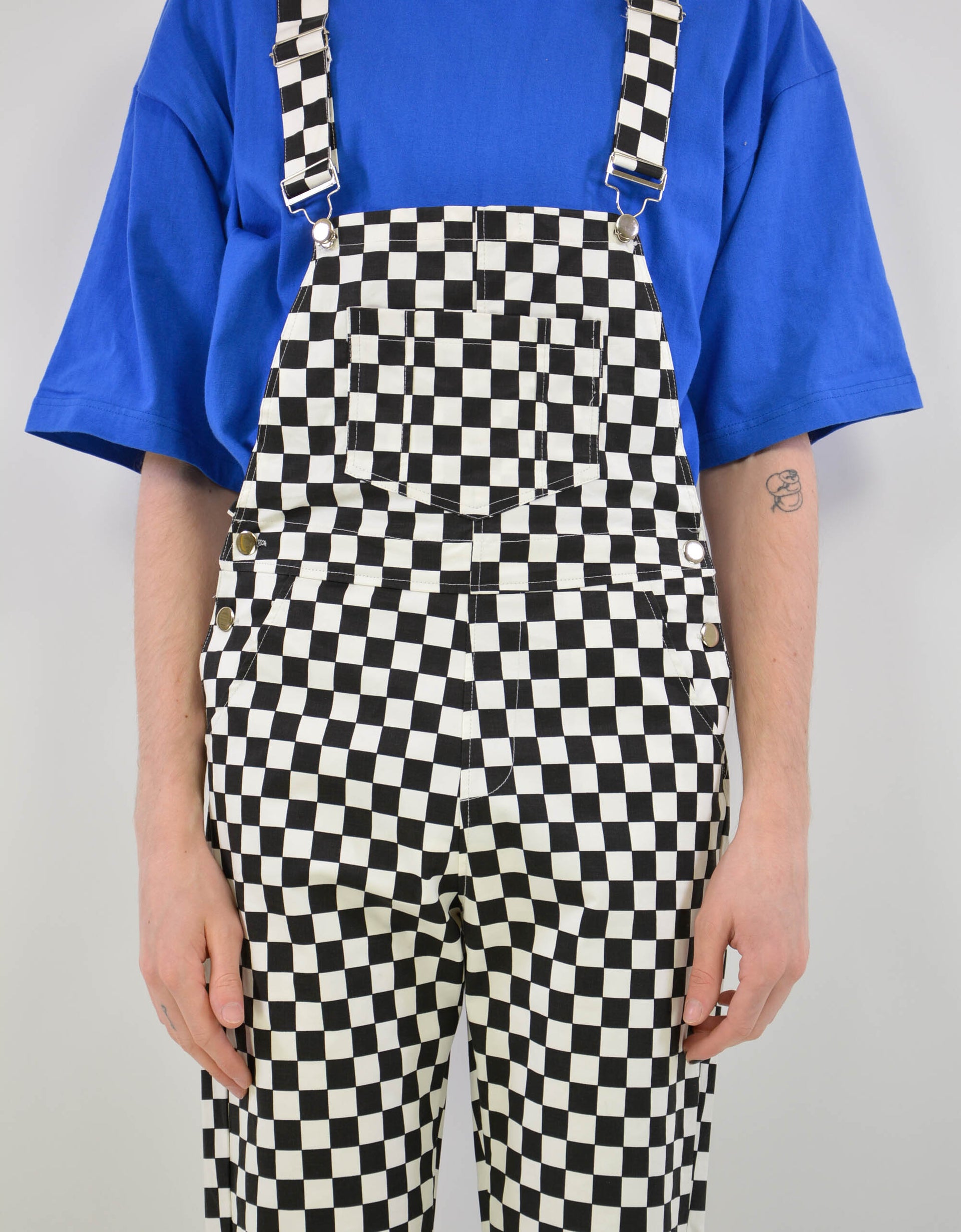 Checked dungaree - PICKNWEIGHT - VINTAGE KILO STORE