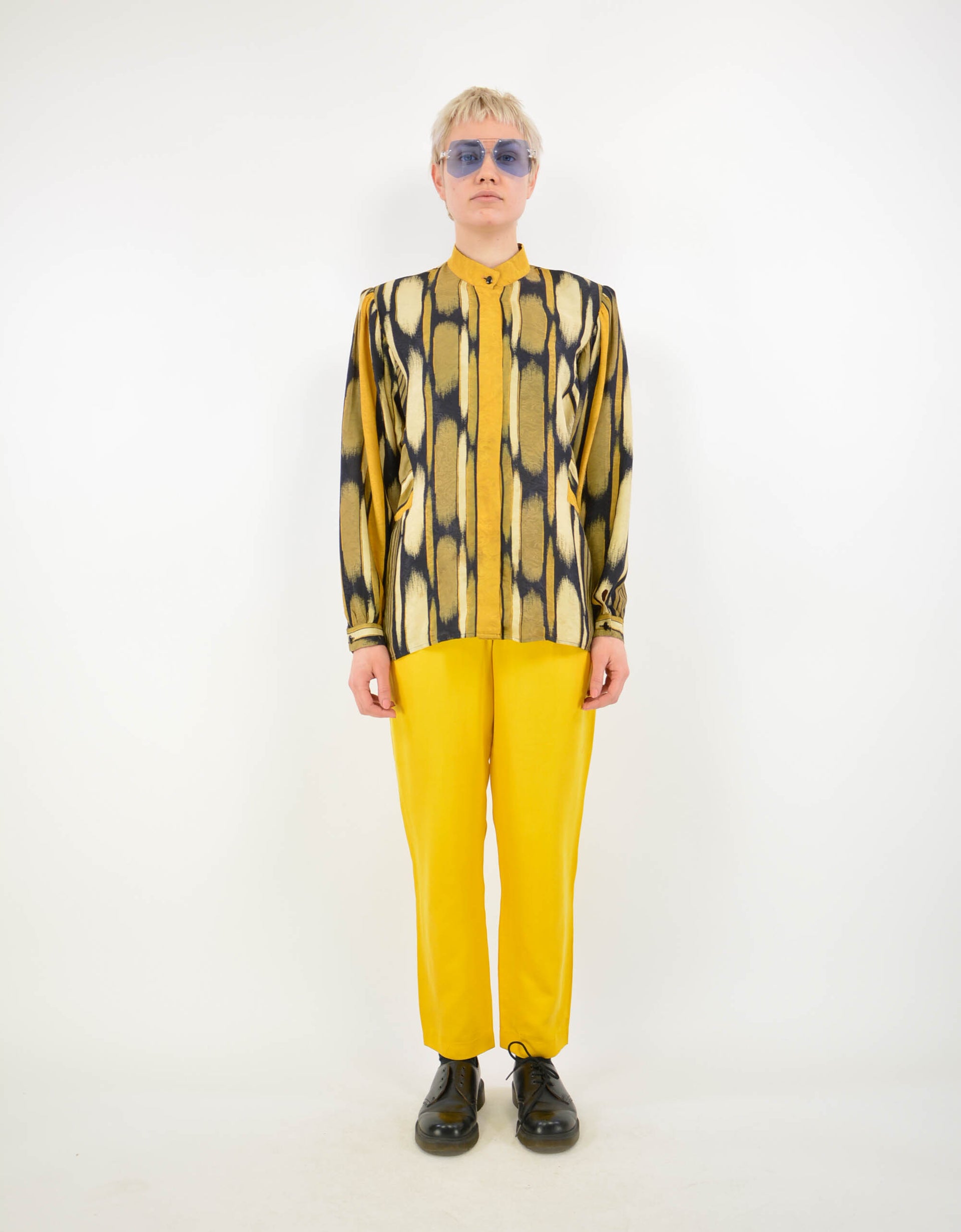 70s Leopard blouse - PICKNWEIGHT - VINTAGE KILO STORE