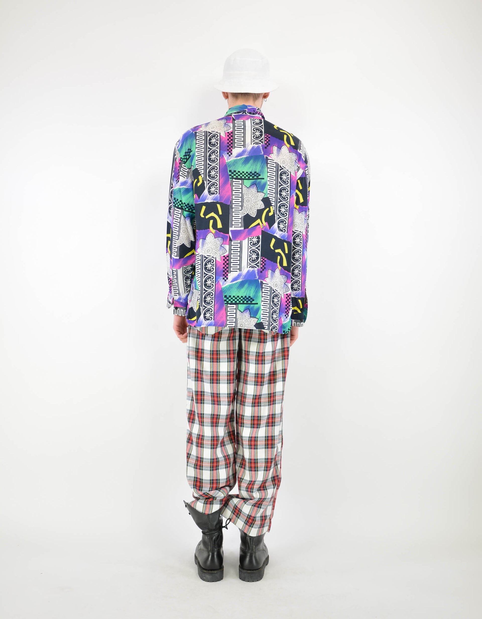 Baroque print shirt - PICKNWEIGHT - VINTAGE KILO STORE