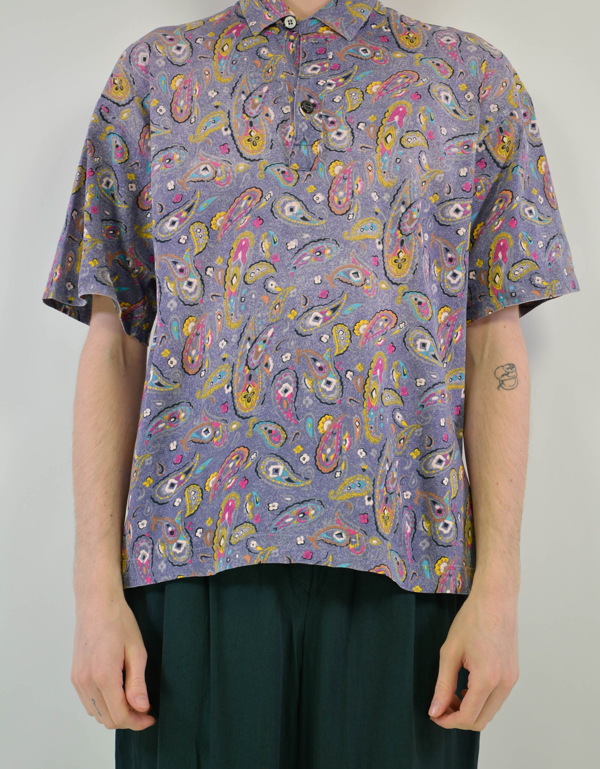 Paisley tee - PICKNWEIGHT - VINTAGE KILO STORE