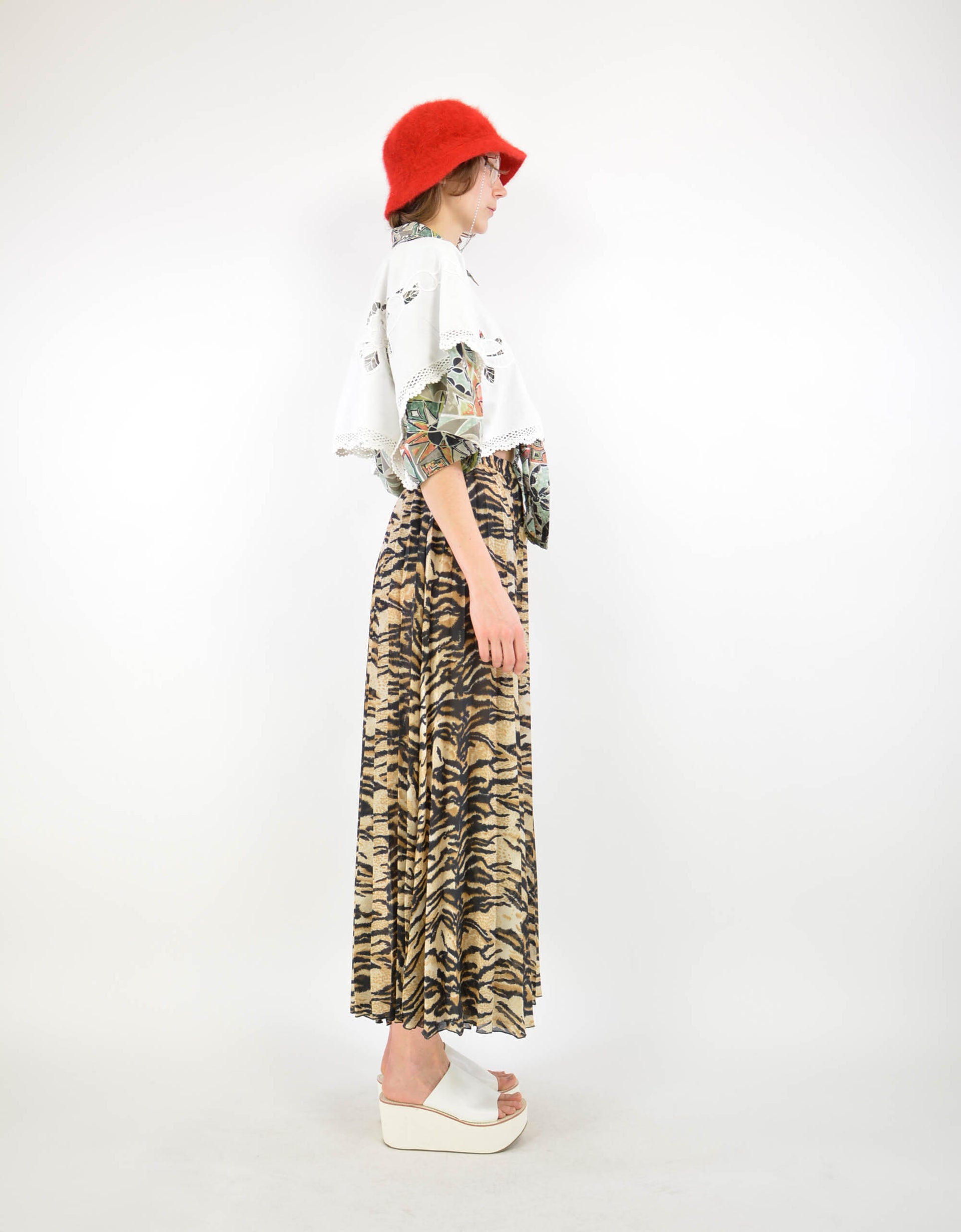 Leopard skirt - PICKNWEIGHT - VINTAGE KILO STORE