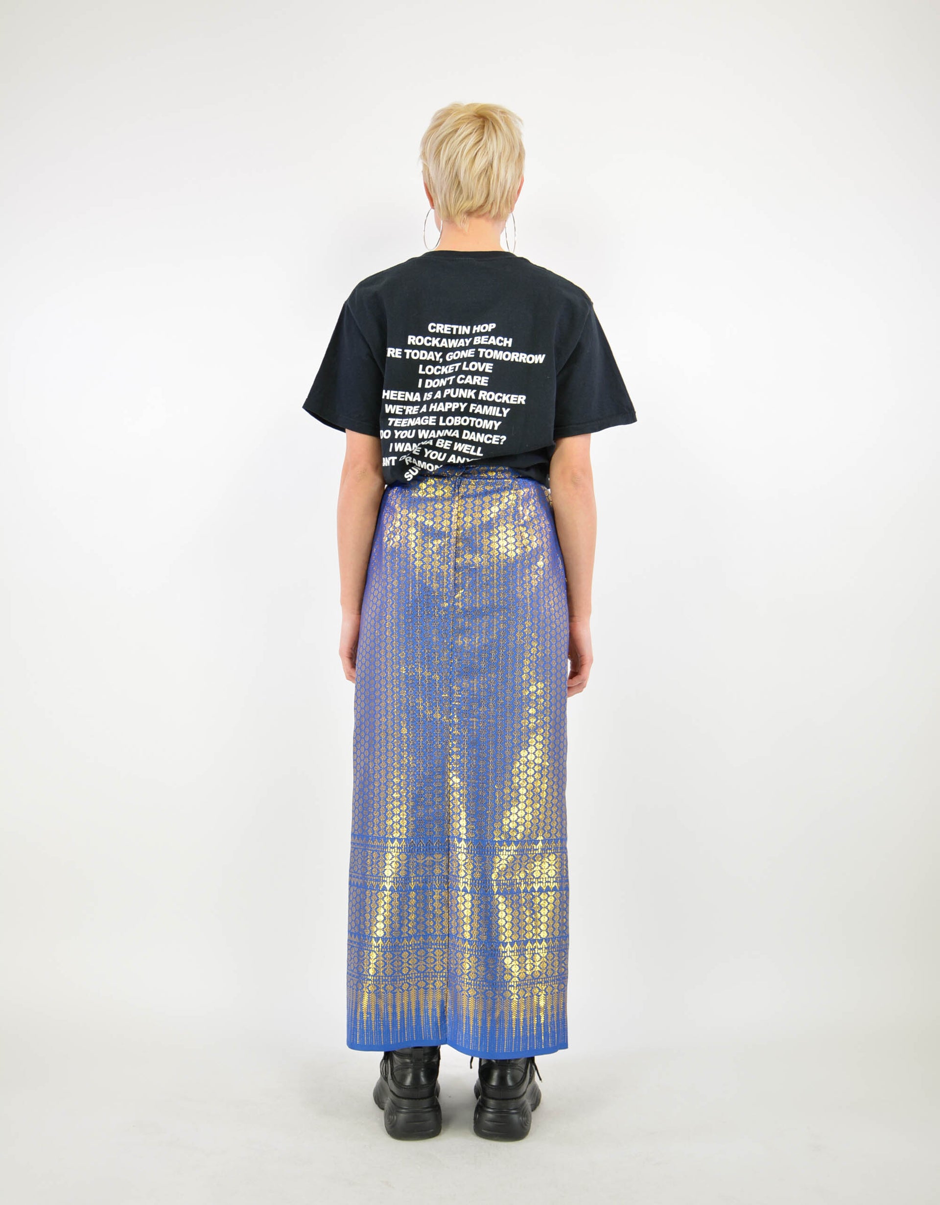 Metallic skirt - PICKNWEIGHT - VINTAGE KILO STORE