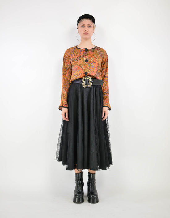 Black skirt - PICKNWEIGHT - VINTAGE KILO STORE