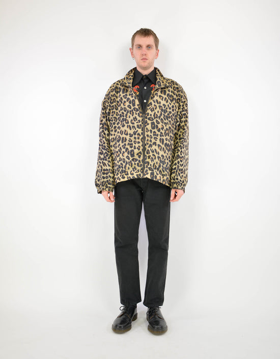 Leopard silk jacket - PICKNWEIGHT - VINTAGE KILO STORE