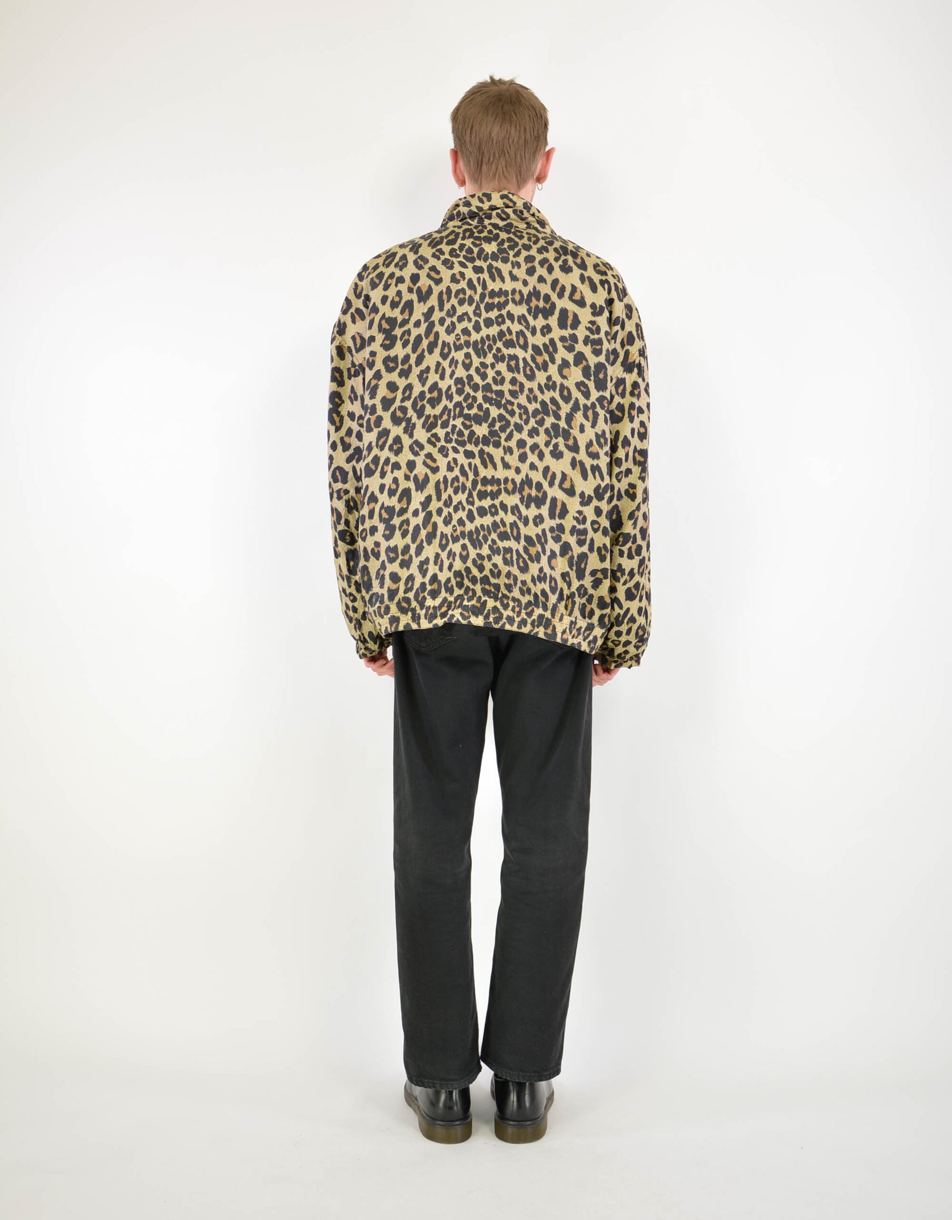 Leopard silk jacket - PICKNWEIGHT - VINTAGE KILO STORE