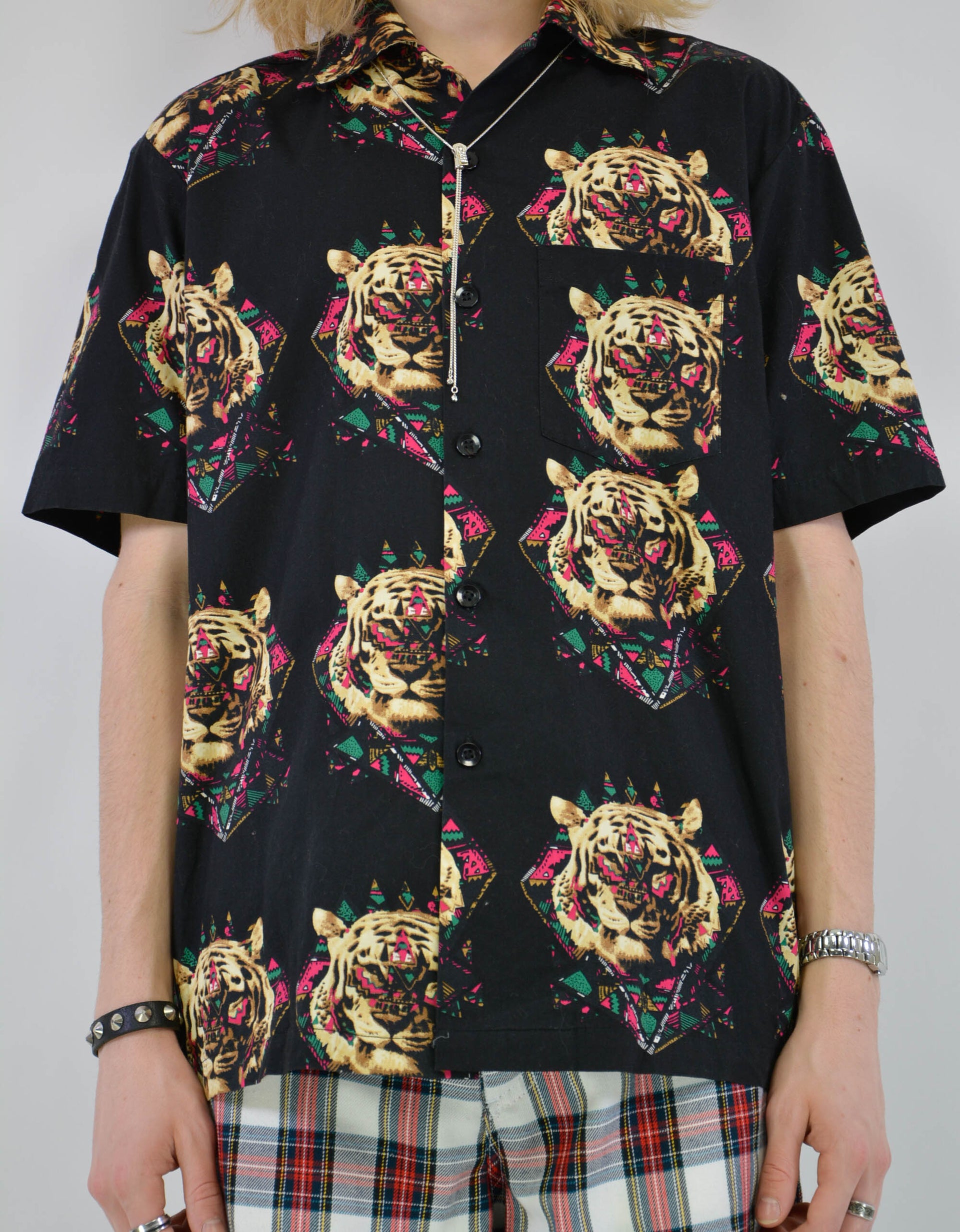 Tiger print shirt - PICKNWEIGHT - VINTAGE KILO STORE