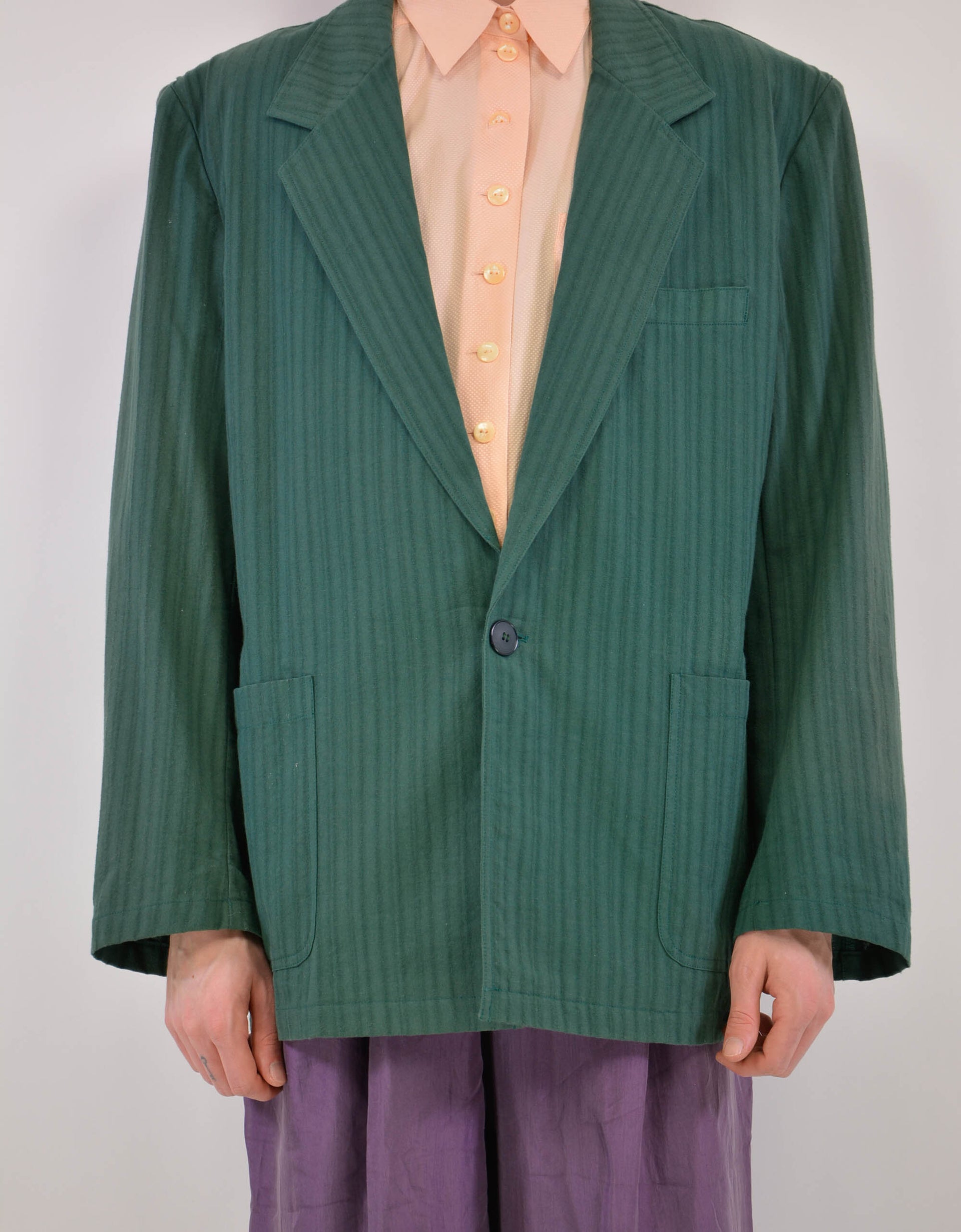 80s green blazer - PICKNWEIGHT - VINTAGE KILO STORE