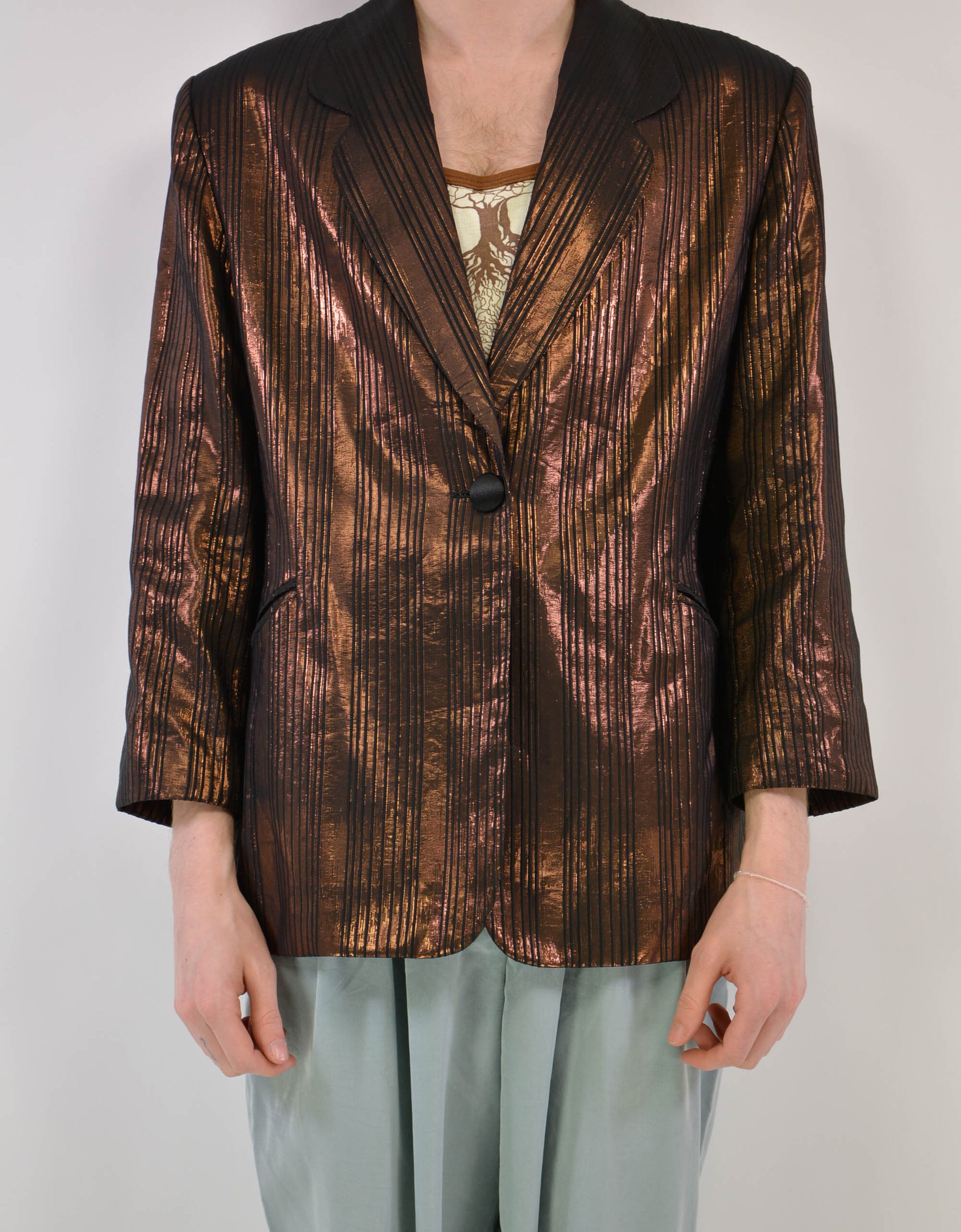 Metallic blazer - PICKNWEIGHT - VINTAGE KILO STORE