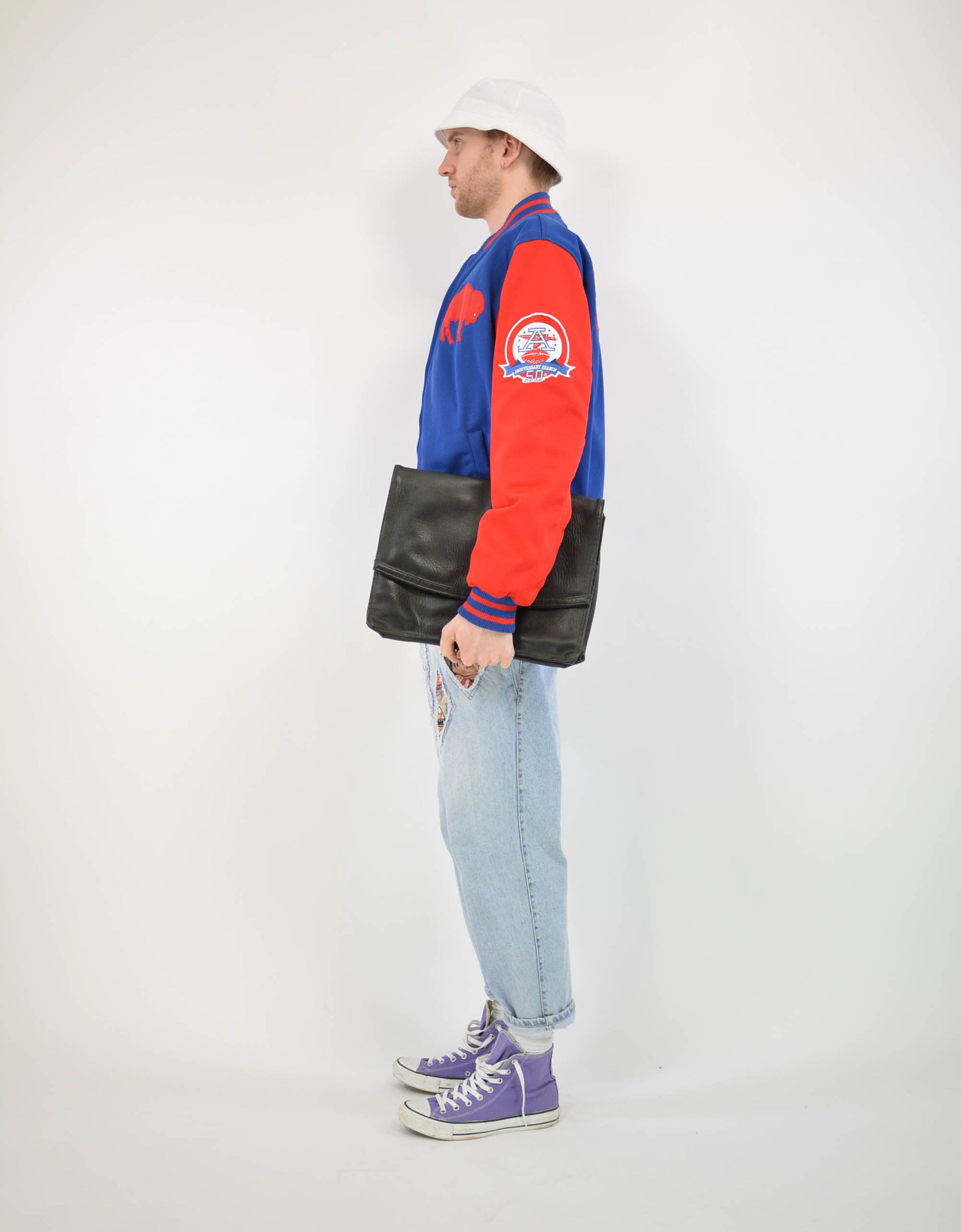 Reversible NFL college jacket - PICKNWEIGHT - VINTAGE KILO STORE