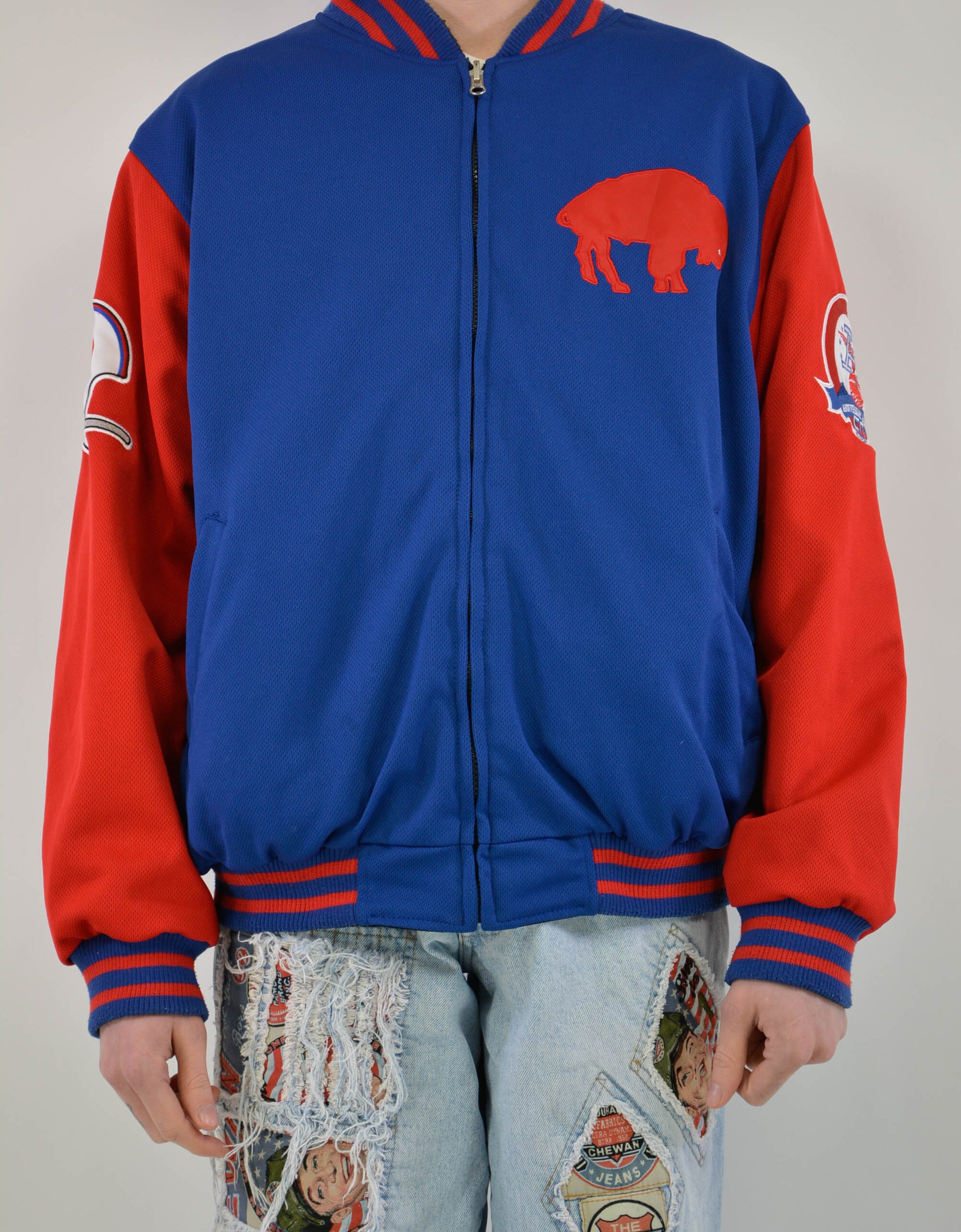 Reversible NFL college jacket - PICKNWEIGHT - VINTAGE KILO STORE