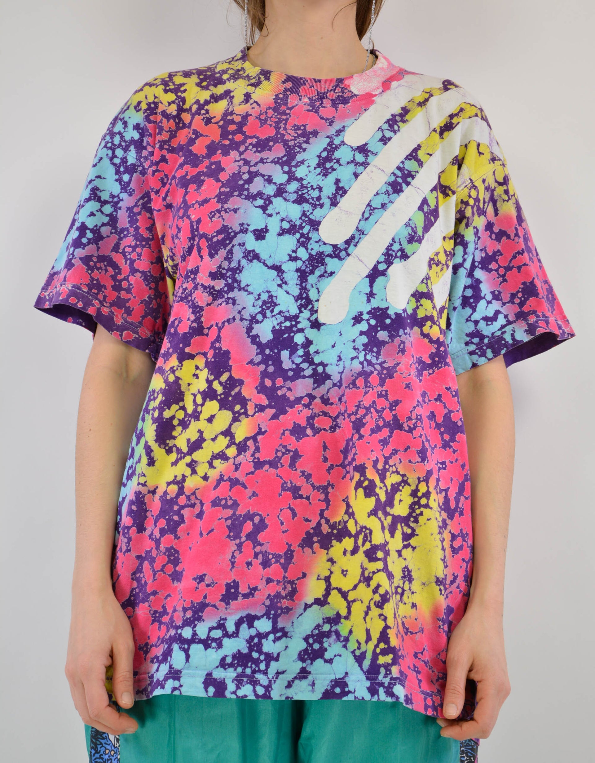 Batik print tee - PICKNWEIGHT - VINTAGE KILO STORE