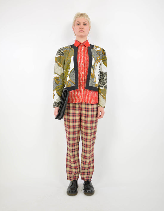 Baroque print jacket - PICKNWEIGHT - VINTAGE KILO STORE