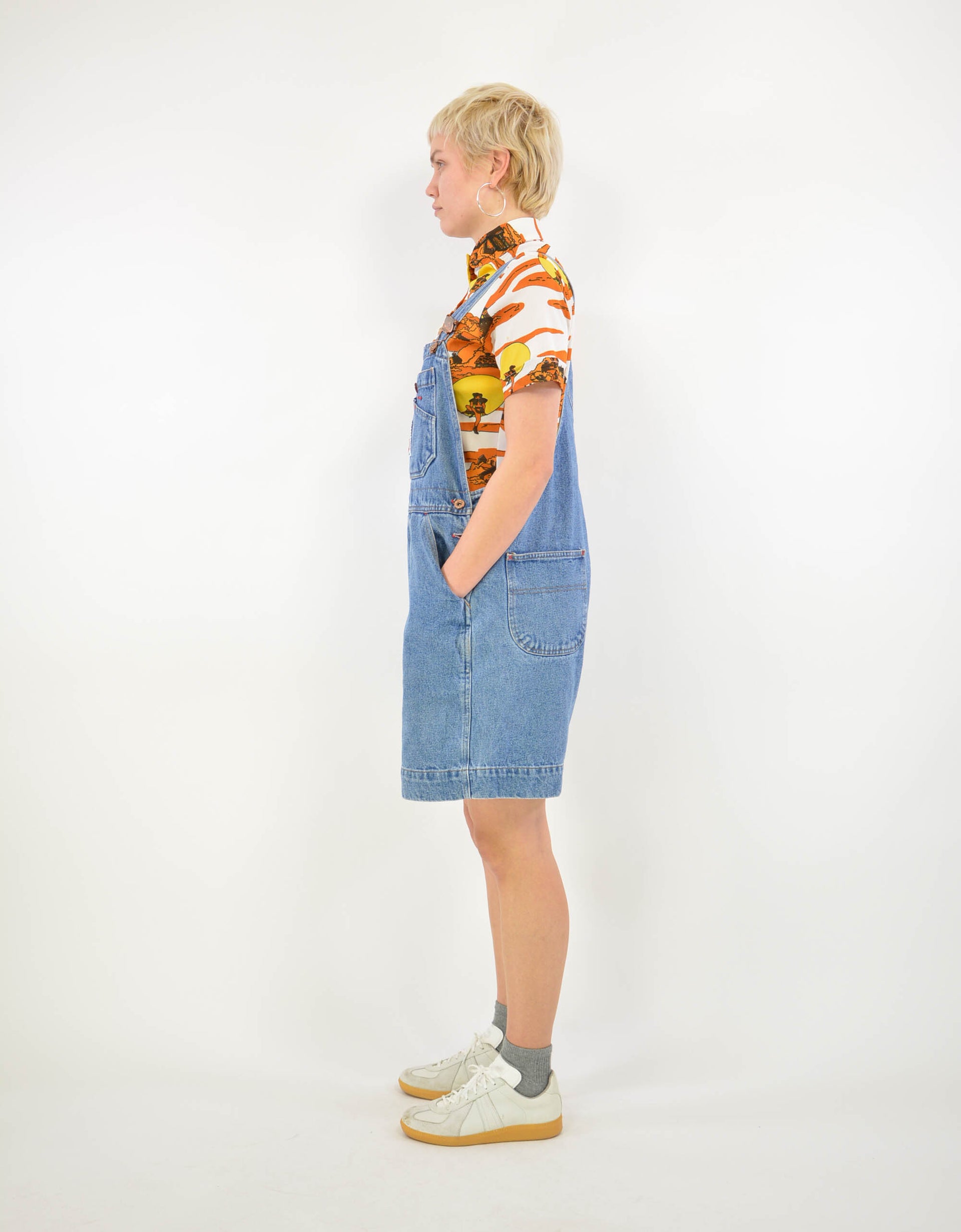70s print blouse - PICKNWEIGHT - VINTAGE KILO STORE
