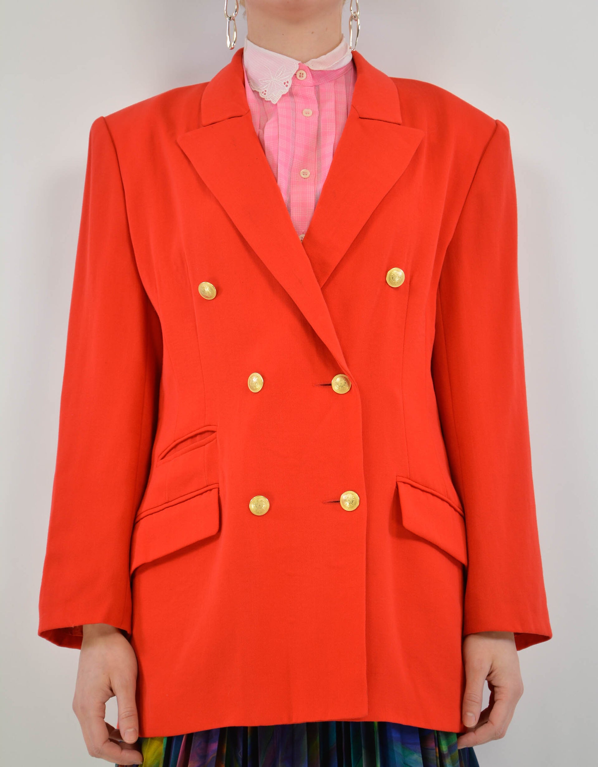 Red suit jacket - PICKNWEIGHT - VINTAGE KILO STORE