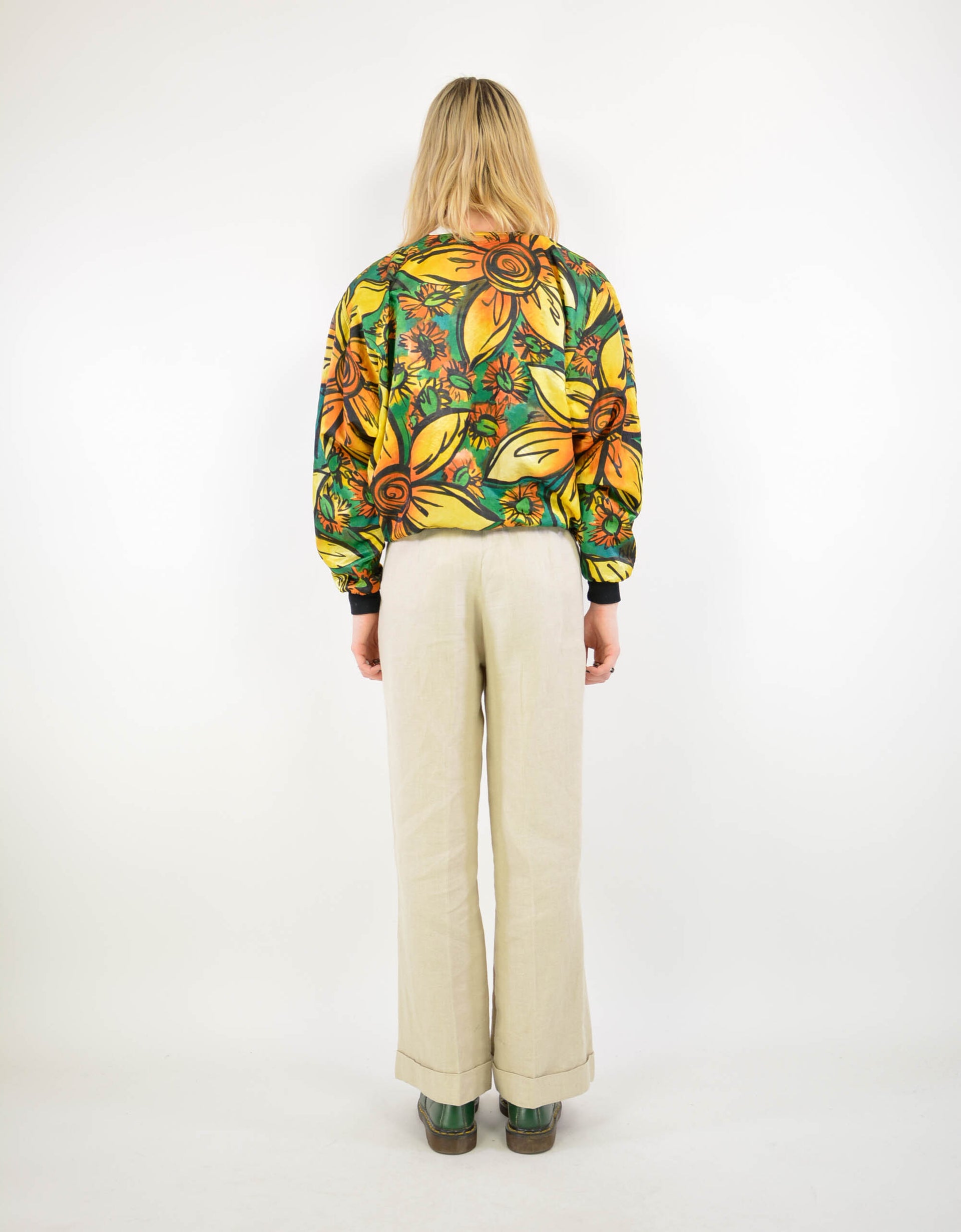 90s flower jacket - PICKNWEIGHT - VINTAGE KILO STORE