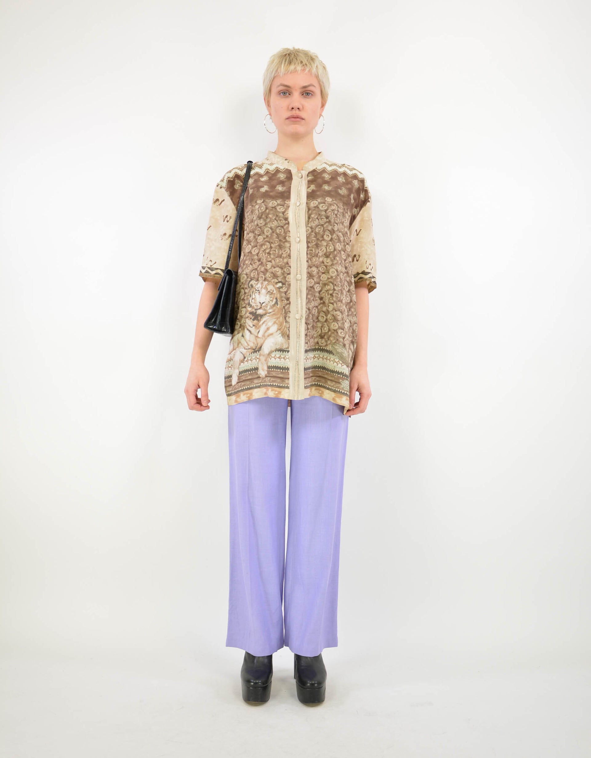 Animal print blouse - PICKNWEIGHT - VINTAGE KILO STORE