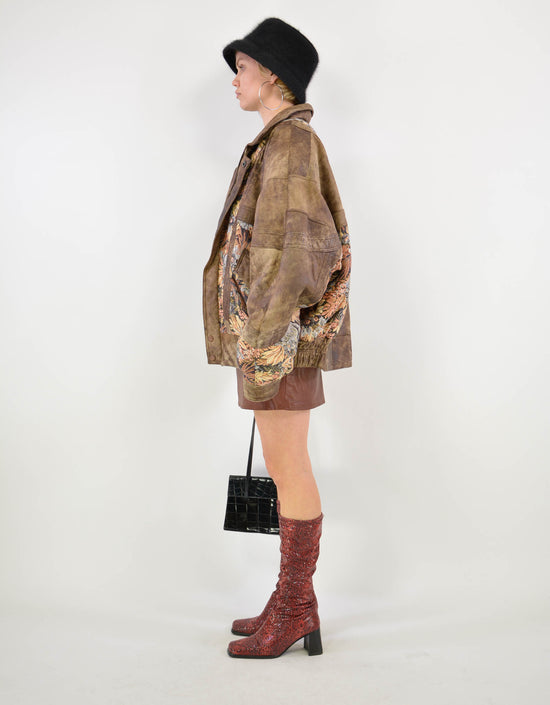 Leather skirt - PICKNWEIGHT - VINTAGE KILO STORE