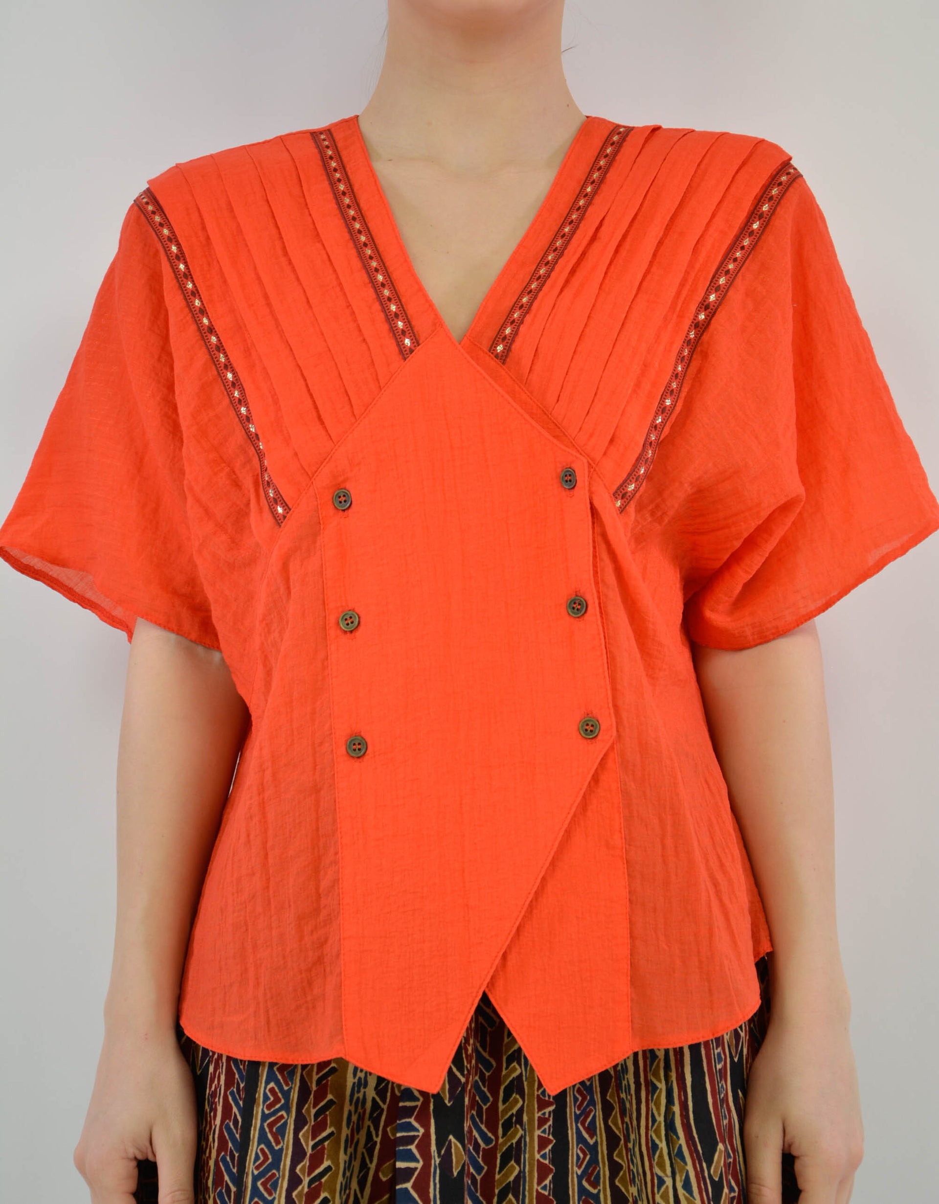 70s blouse - PICKNWEIGHT - VINTAGE KILO STORE