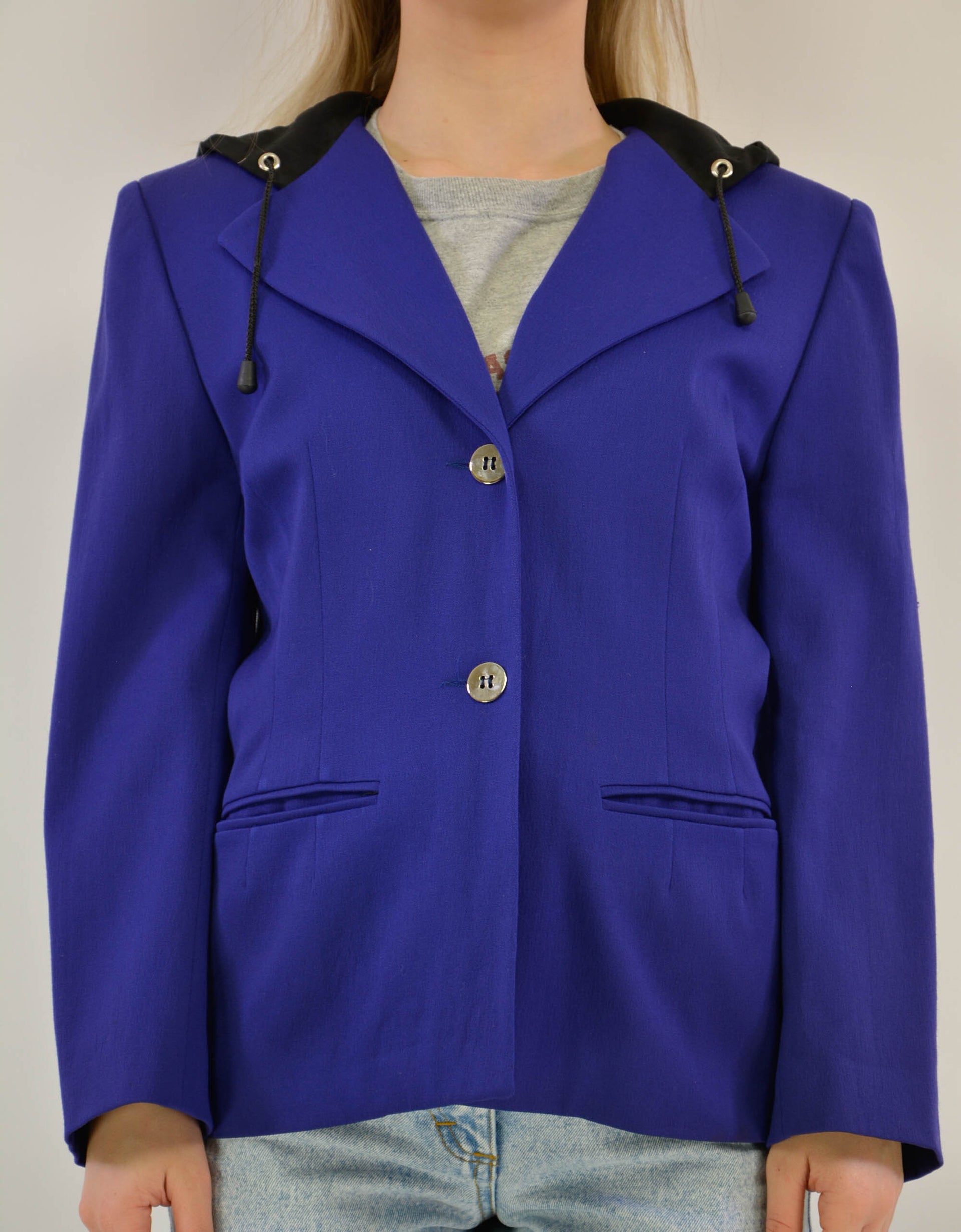 Blue suit jacket - PICKNWEIGHT - VINTAGE KILO STORE