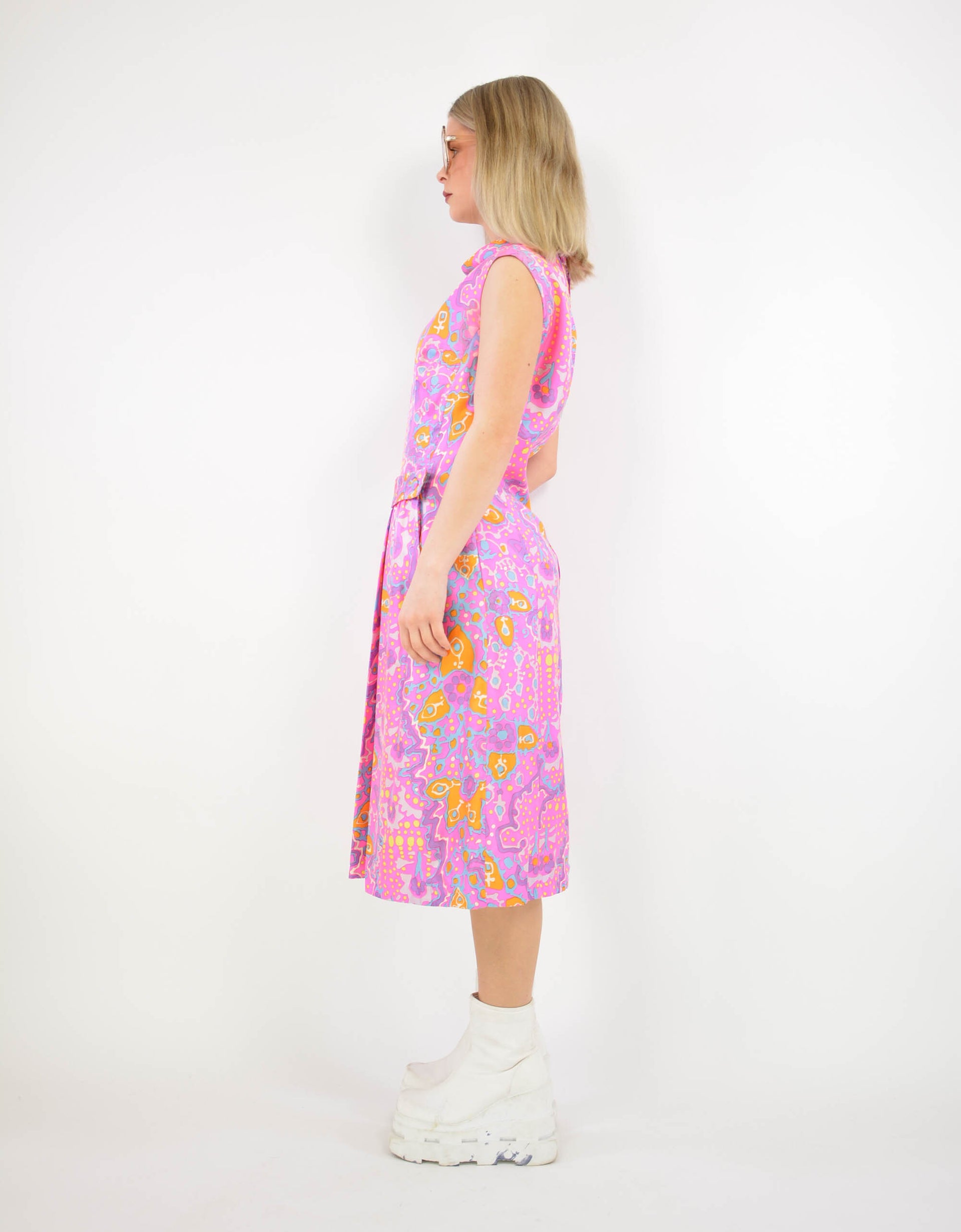 70s silk dress - PICKNWEIGHT - VINTAGE KILO STORE