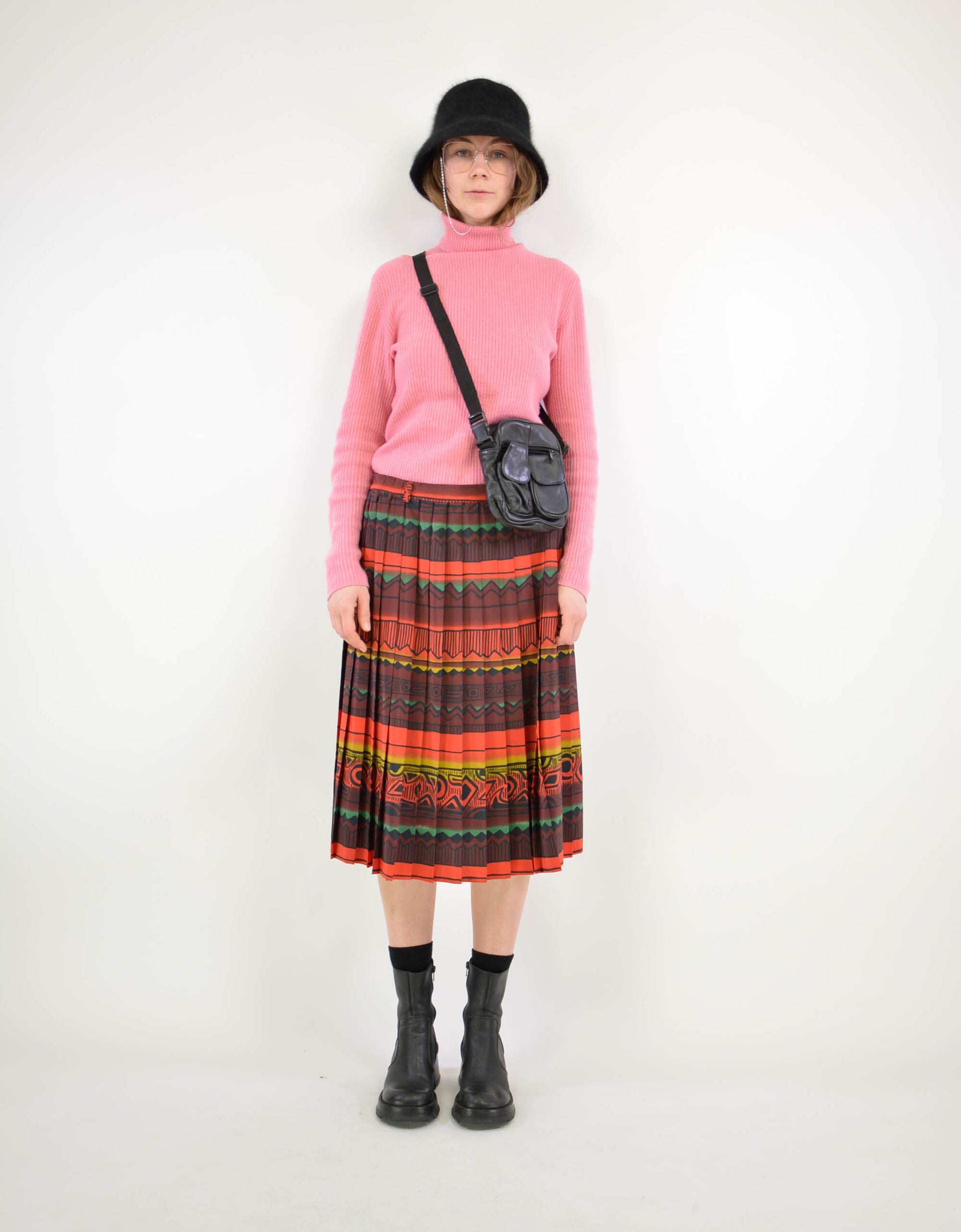 70s pleated skirt - PICKNWEIGHT - VINTAGE KILO STORE
