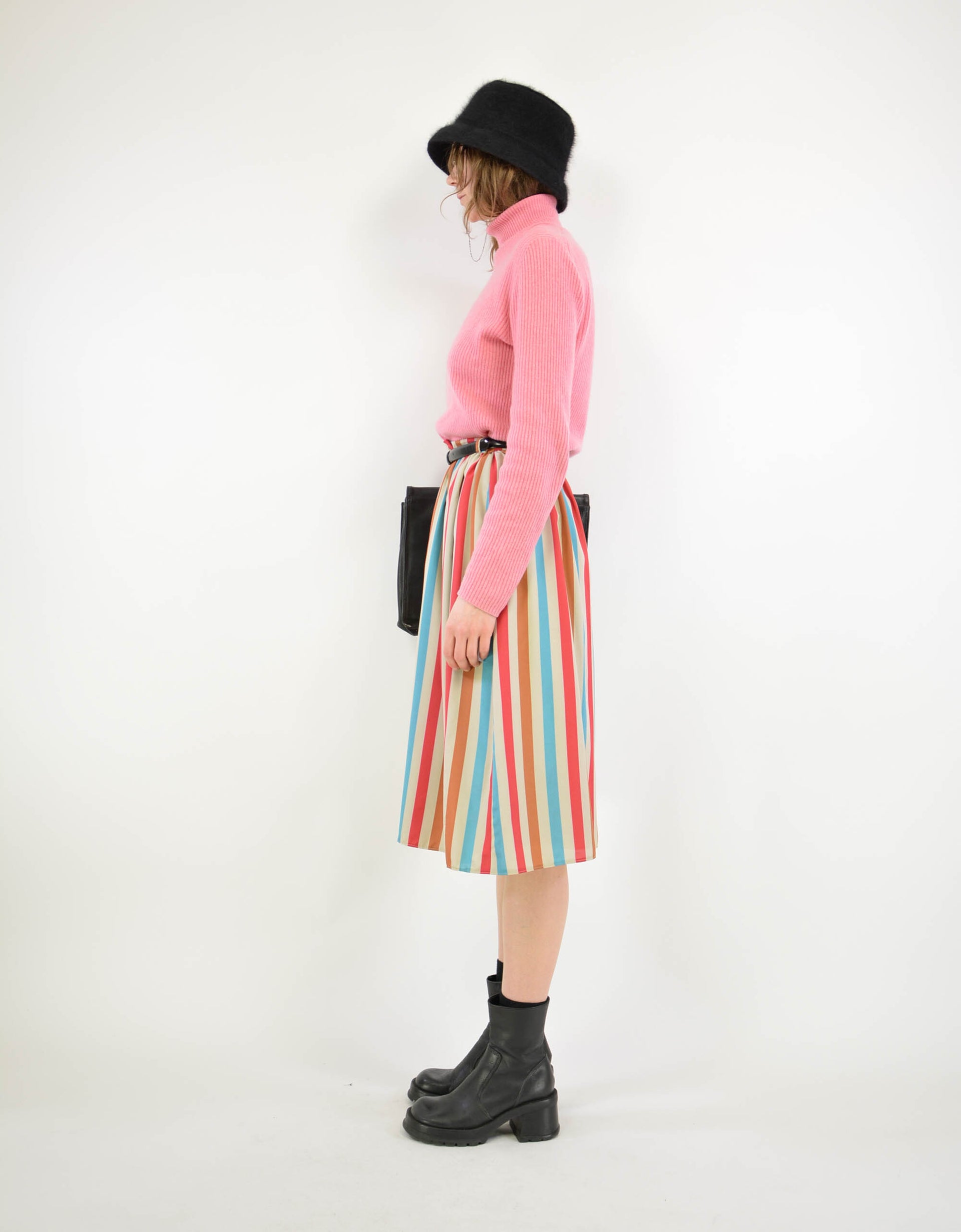 70s striped skirt - PICKNWEIGHT - VINTAGE KILO STORE