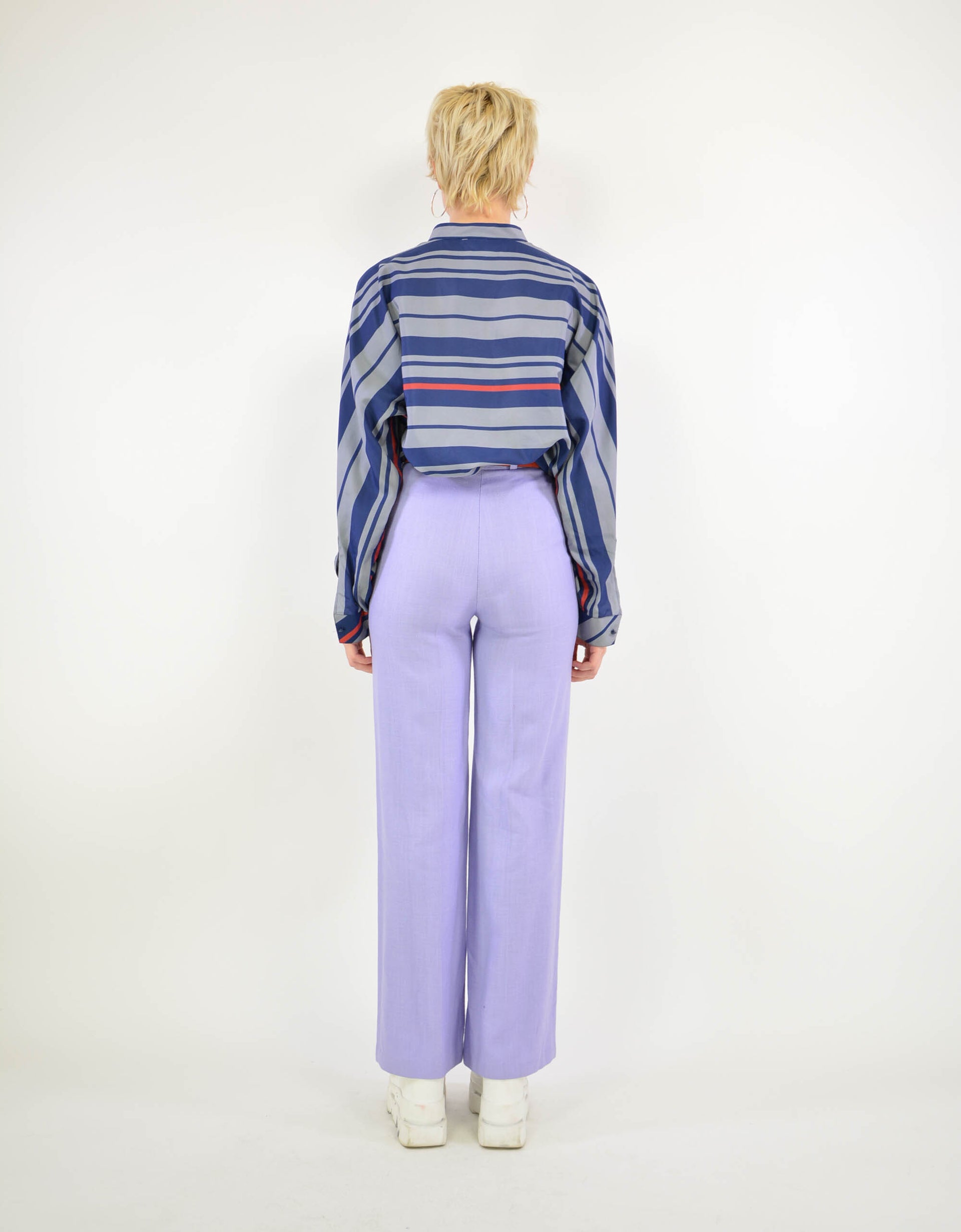 90s striped blouse - PICKNWEIGHT - VINTAGE KILO STORE