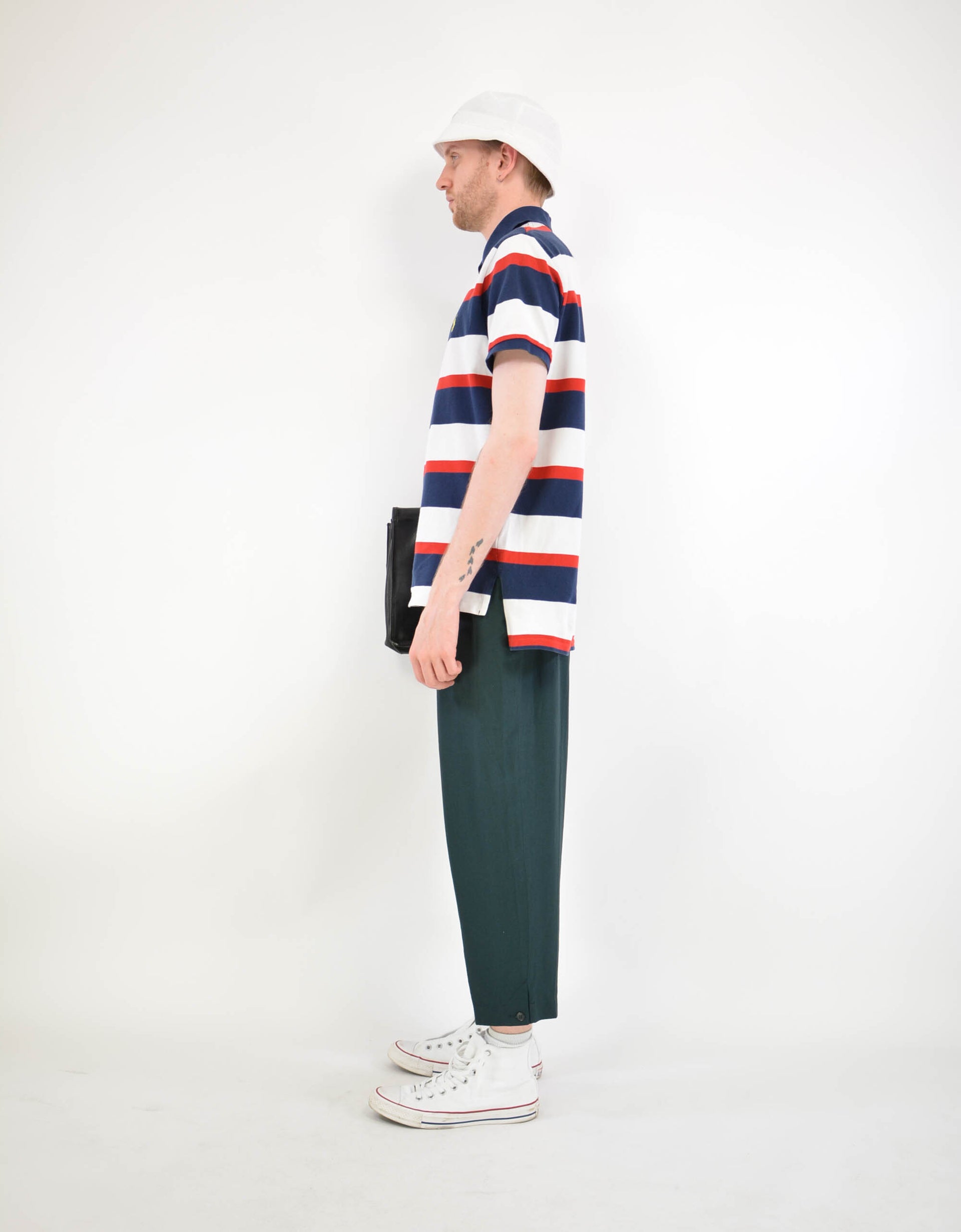 Striped polo shirt - PICKNWEIGHT - VINTAGE KILO STORE