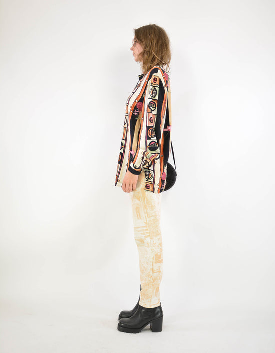 90s flower print blouse - PICKNWEIGHT - VINTAGE KILO STORE