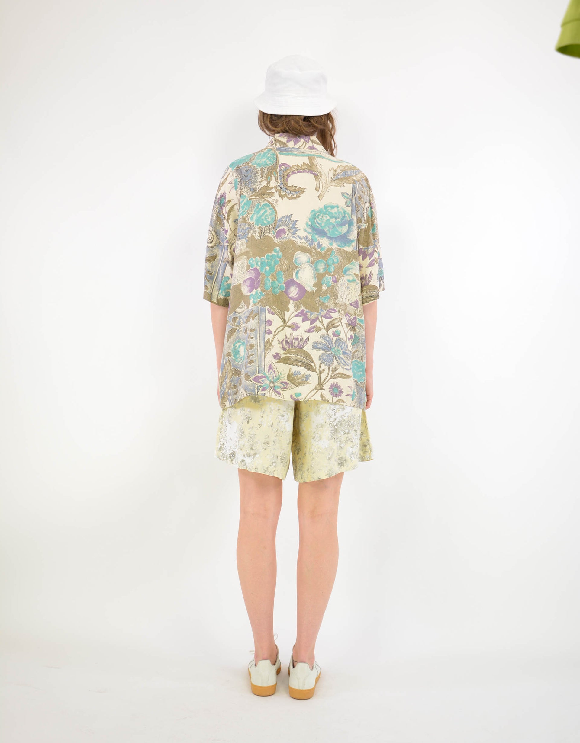 90s flower blouse - PICKNWEIGHT - VINTAGE KILO STORE